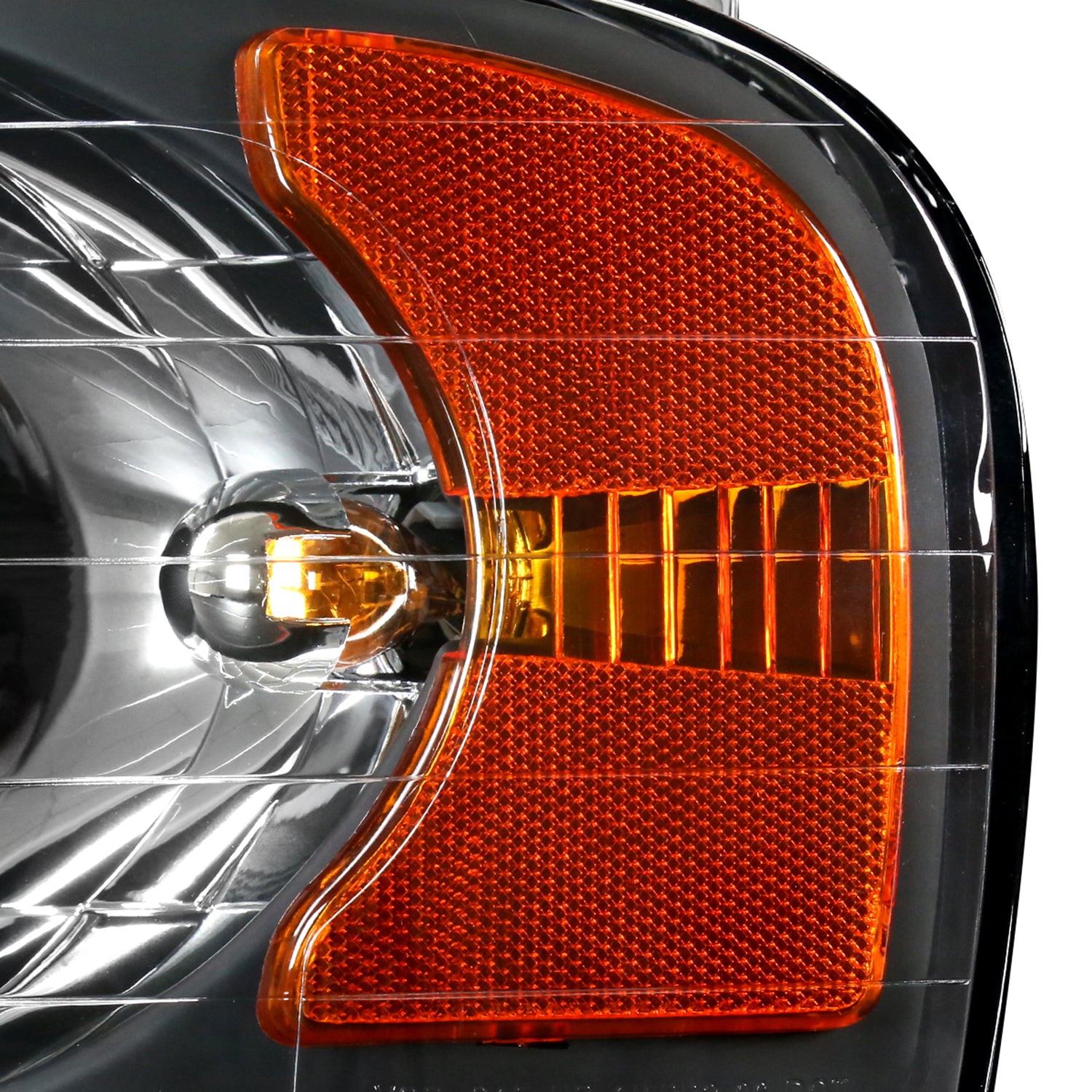 2002-2005 Dodge RAM 1500/ 2003-2005 RAM 2500 3500 Factory Headlights Matt Black