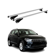 2018-2025 VW Tiguan Allspace Roof Rack Cross Bars Silver