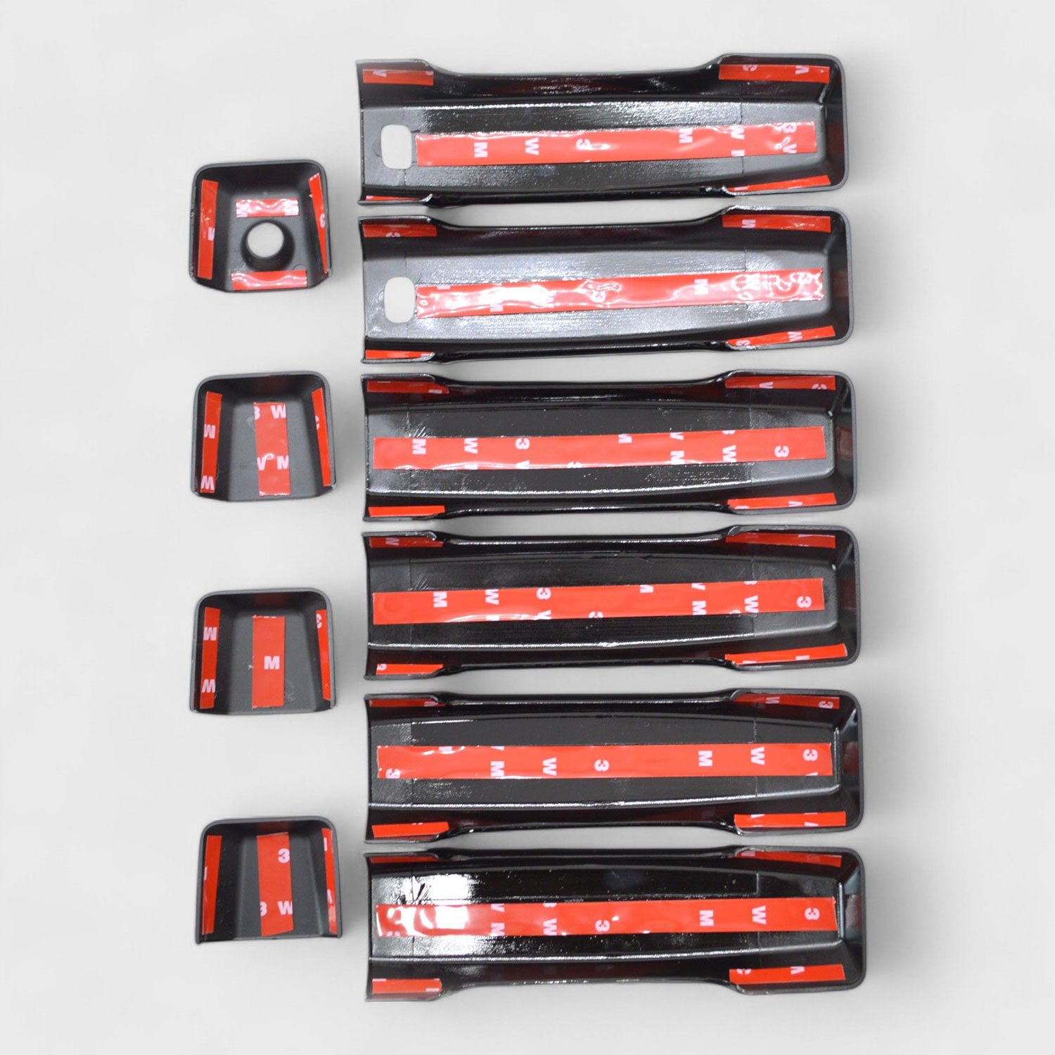 2004-2024 Nissan Titan Door Handle Cover ABS Plastic Black 10Pcs