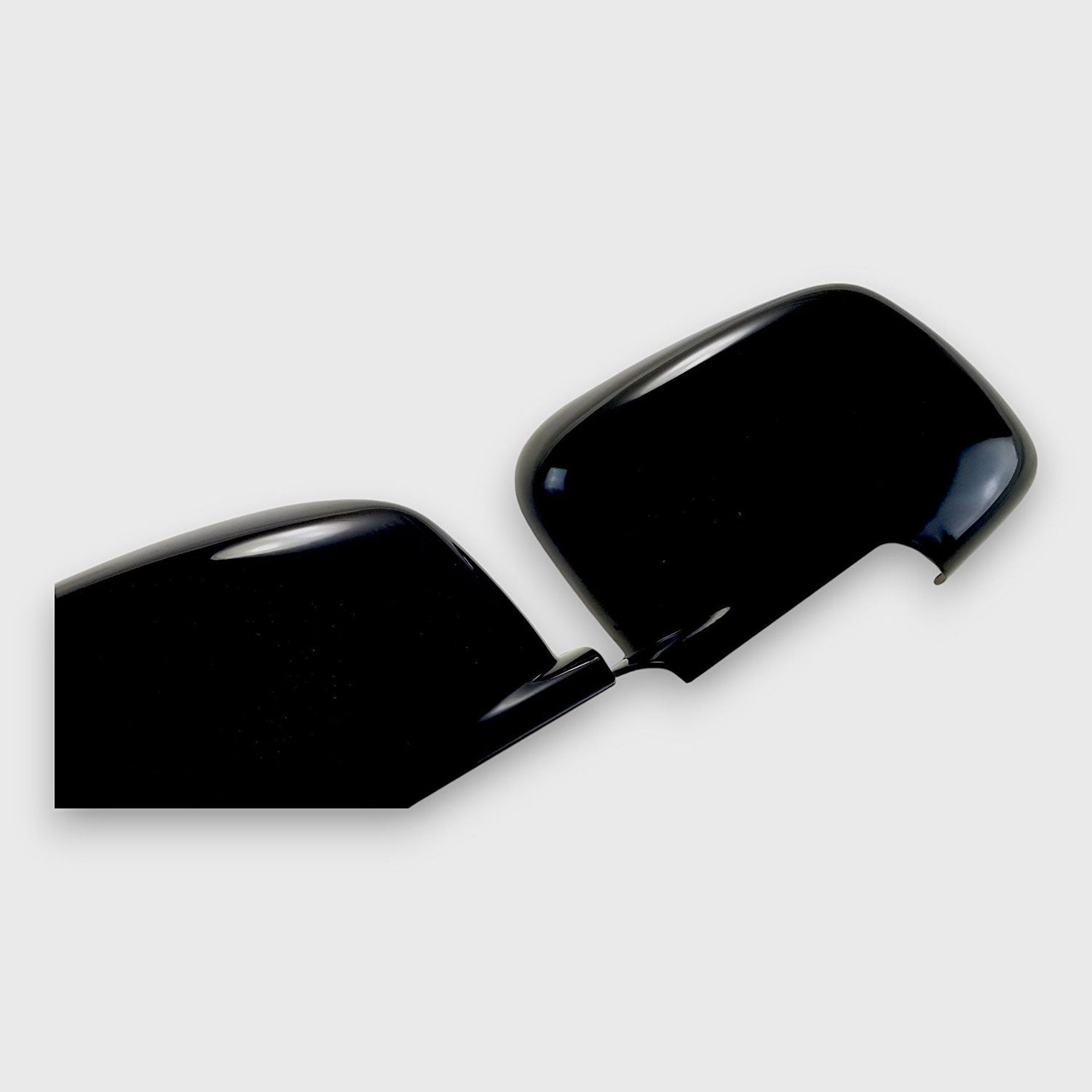 2009-2020 Dodge Journey Mirror Cover Caps Gloss Black 2Pcs ABS Plastic