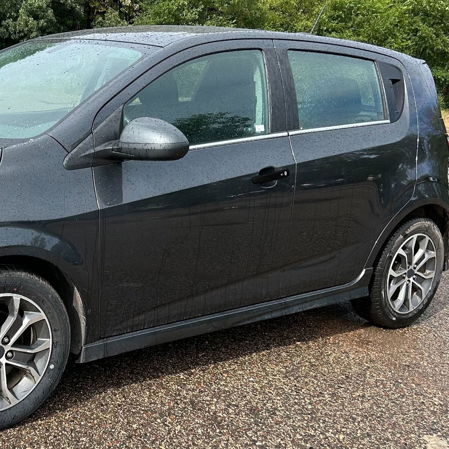 2011-2016 Chevrolet Cruze Door Handle Cover Gloss Black 8Pcs ABS Plastic