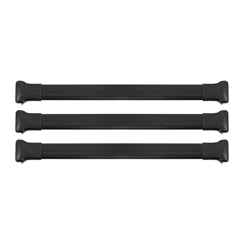 2015-2024 Ford Transit Roof Rack Cross Bars 3Pcs Black