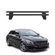 2015-2019 Mercedes CLA Shooting Brake X117 Roof Rack Cross Bars Black