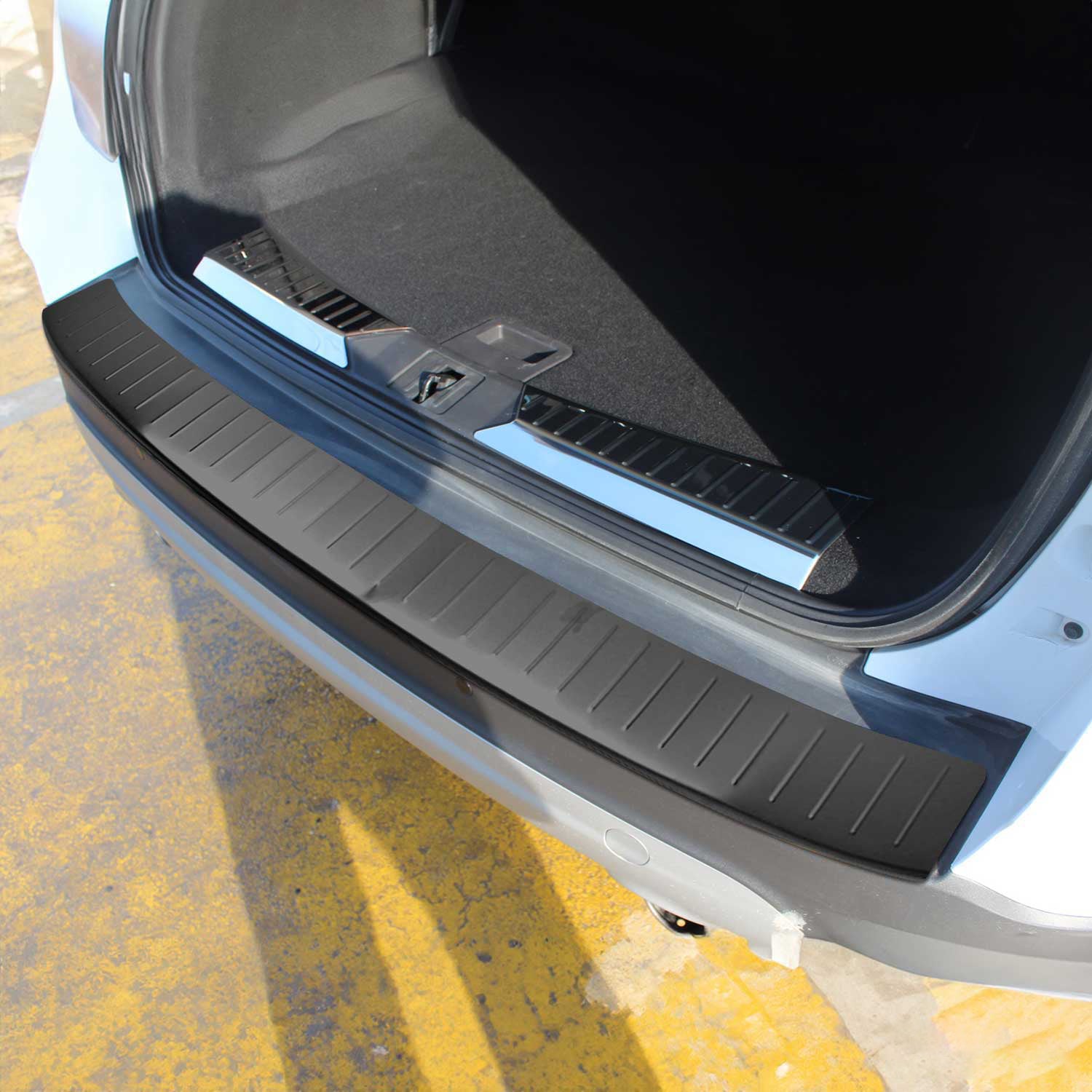 2013-2019 Ford Escape Rear Bumper Guard Stainless Steel Dark Brushed