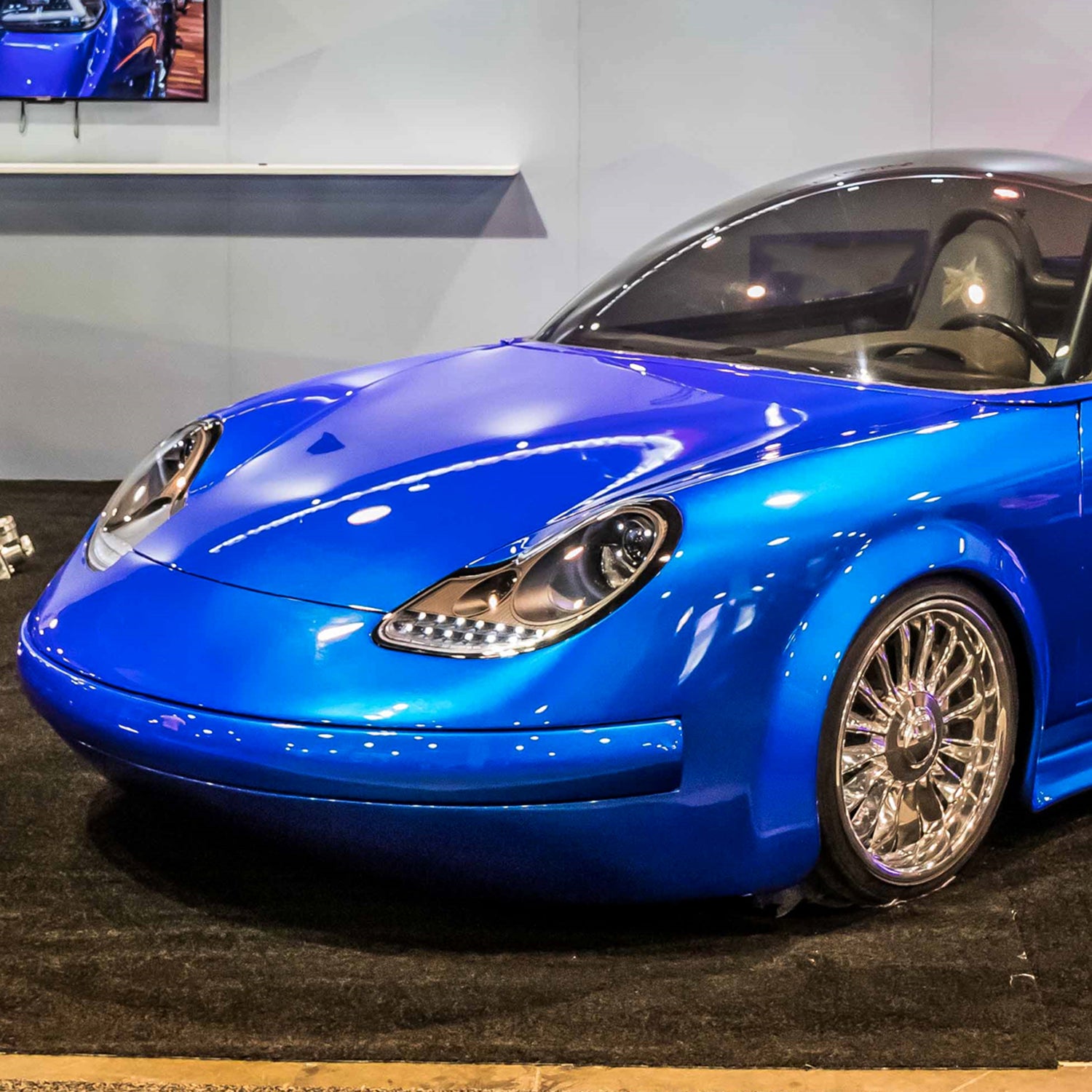 1997-2004 Porsche Boxster 986/911 996 LED Light Headlights Signal Lights Black