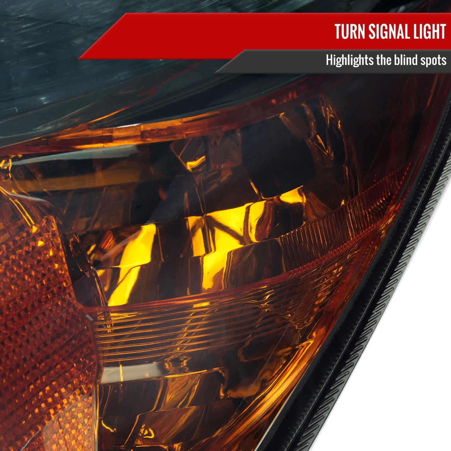 2006-2008 Toyota RAV4 Factory Style Headlights Chrome Housing/Smoke Lens