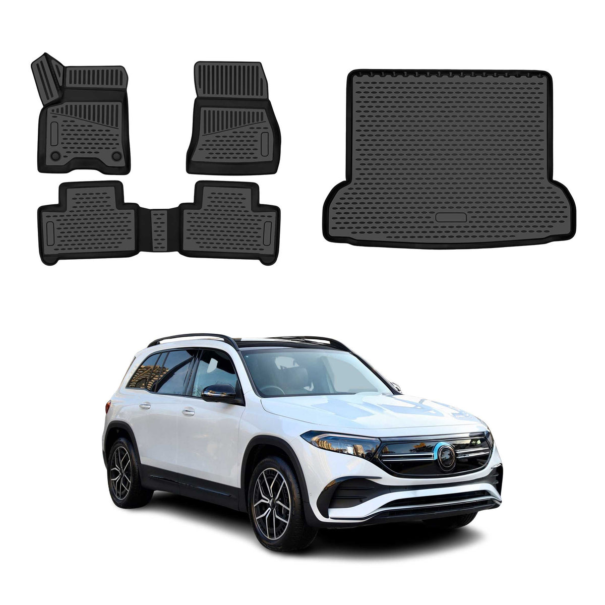 OMAC Floor Mats & Cargo Liners for Mercedes EQB 2022-2026