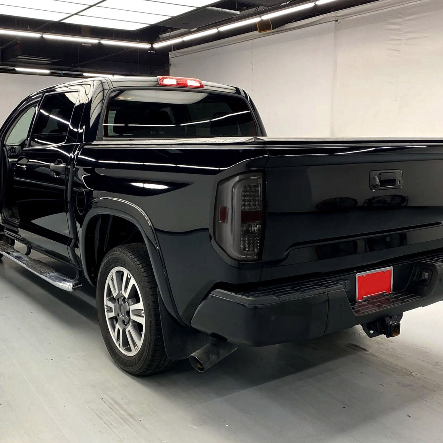 2014-2021 Toyota Tundra Sequential LED Tail Lights Chrome Housing/Smoke Lens