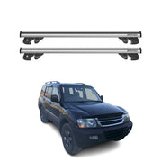 1999-2006 Mitsubishi Montero Roof Rack Cross Bars Silver