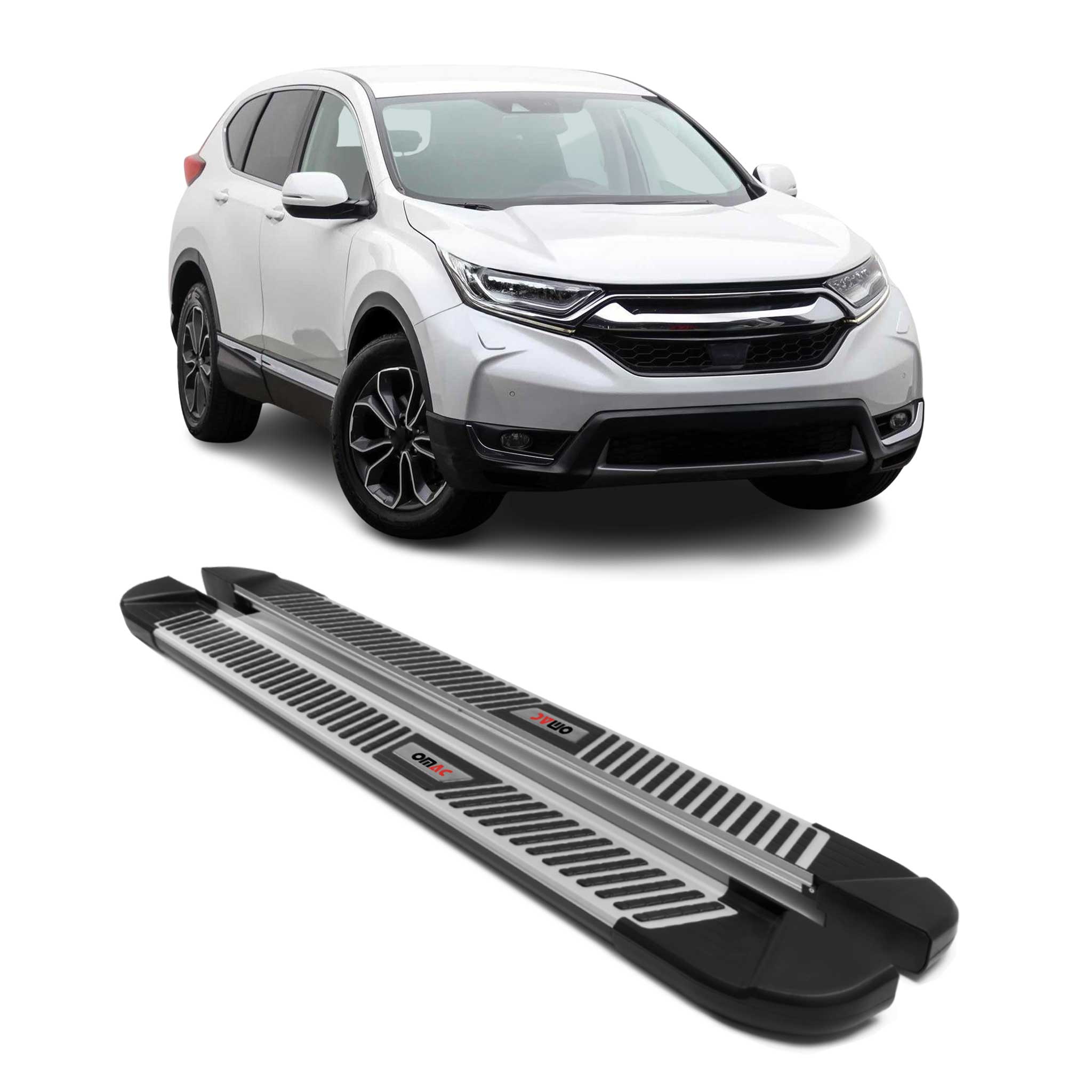 2017-2022 Honda CR-V Nerf Bar Side Step Running Boards Alu 2x