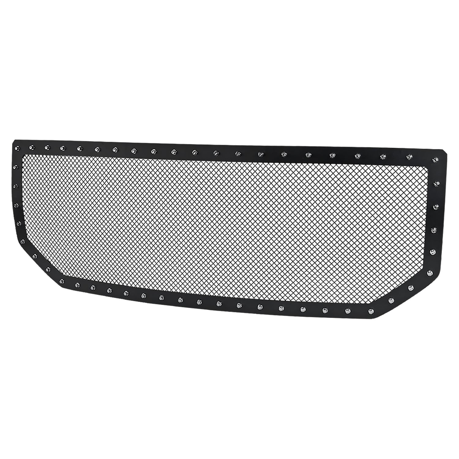 2016-2018 GMC Sierra 1500 Rivet Style Black S.Steel Mesh Grille Insert
