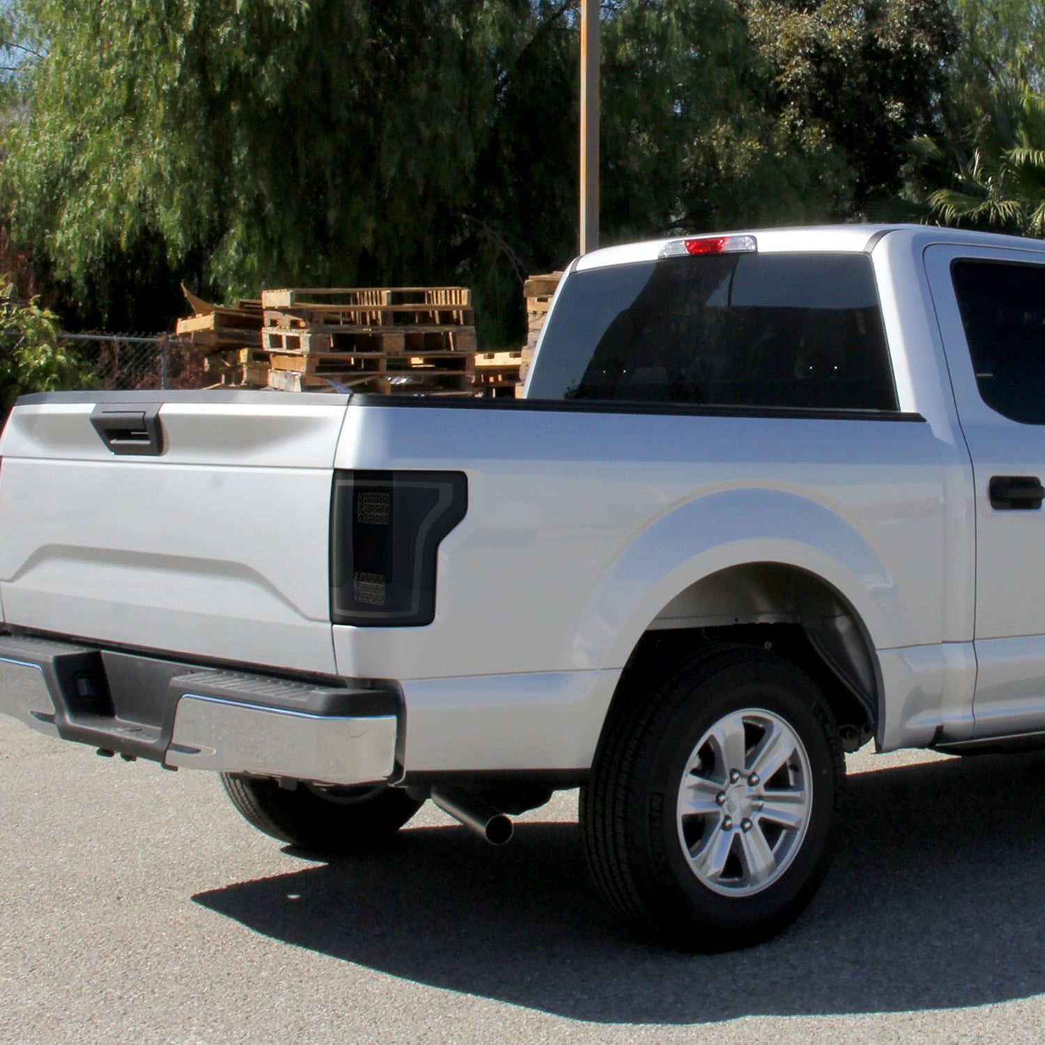 2018-2020 Ford F-150 LED Tail Lights Glossy Black Housing/Smoke Lens