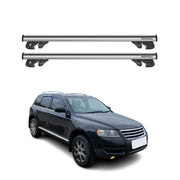 2004-2006 VW Touareg Roof Rack Cross Bars Silver