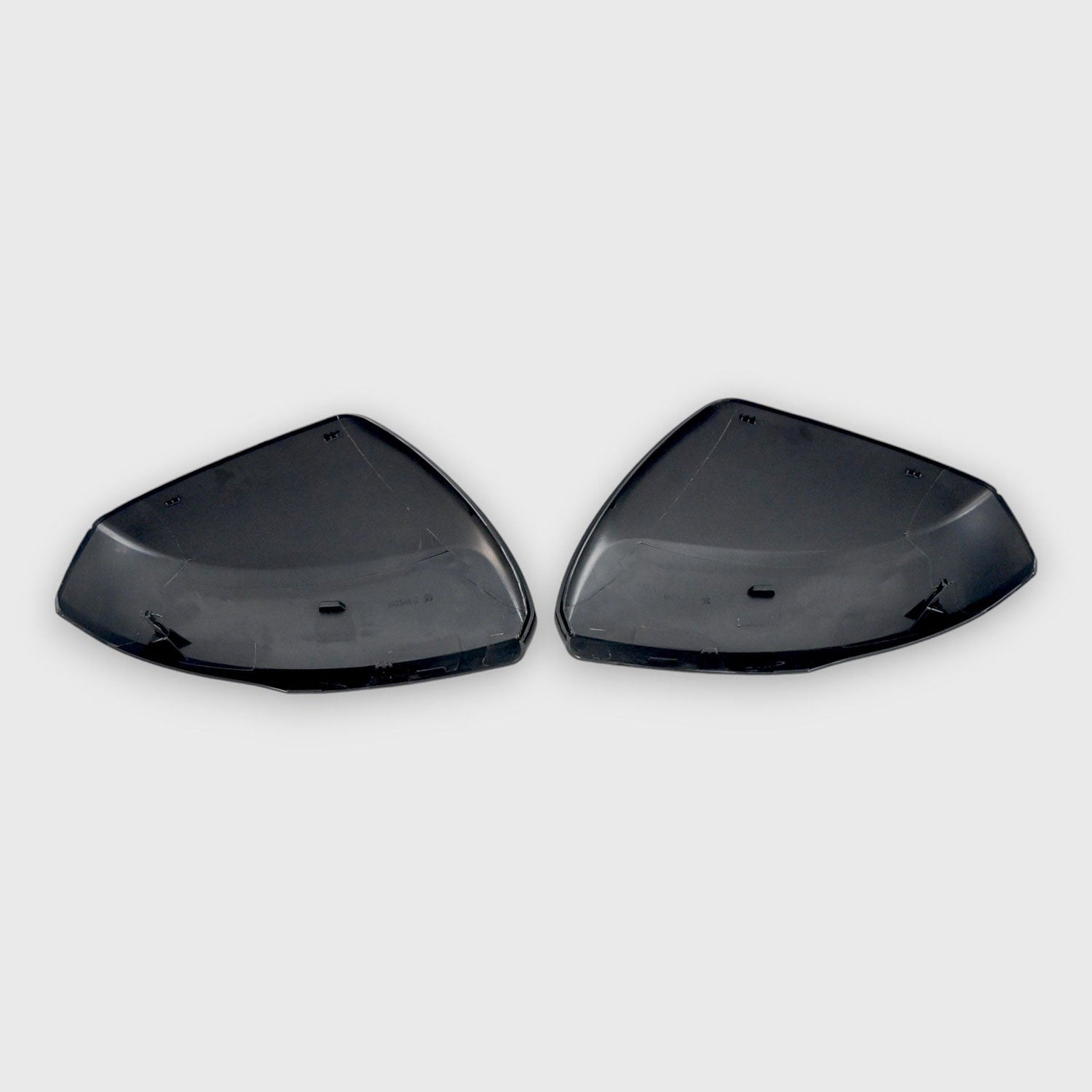 2021-2025 Jeep Grand Cherokee L Mirror Cover Caps Gloss Black 2Pcs ABS Plastic