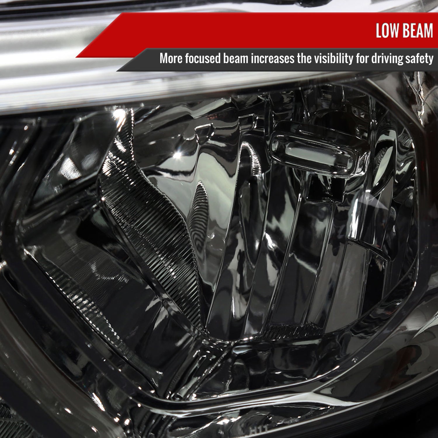 2019-2024 Dodge RAM 1500 Factory Headlights w/Amber Reflectors Chrome/Smoke