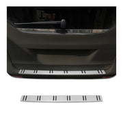 2016-2025 Mercedes Metris Rear Bumper Guard Stainless Steel Brushed with Plastic