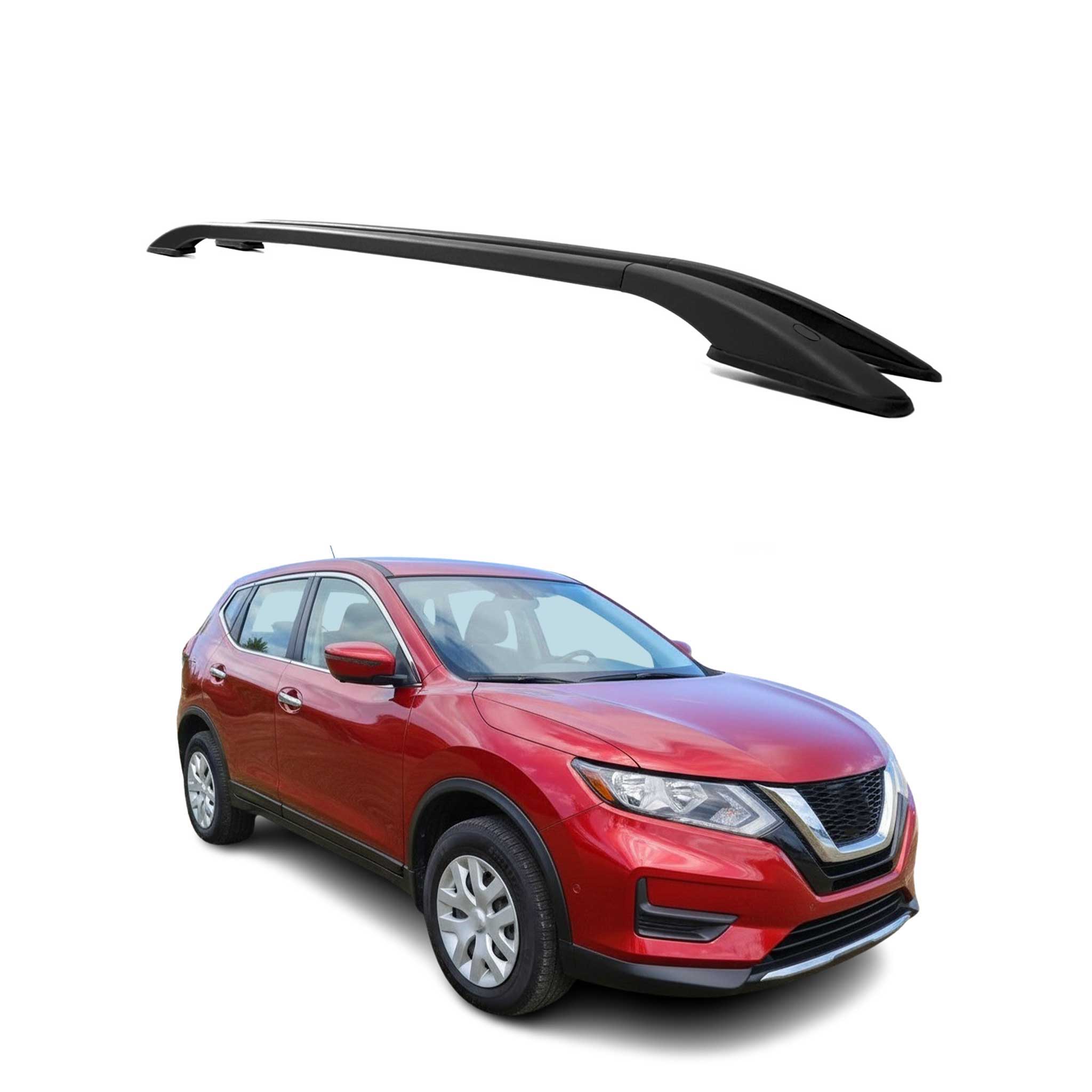 2017-2020 Nissan Rogue Sport Roof Rack Rails Side Rails Black