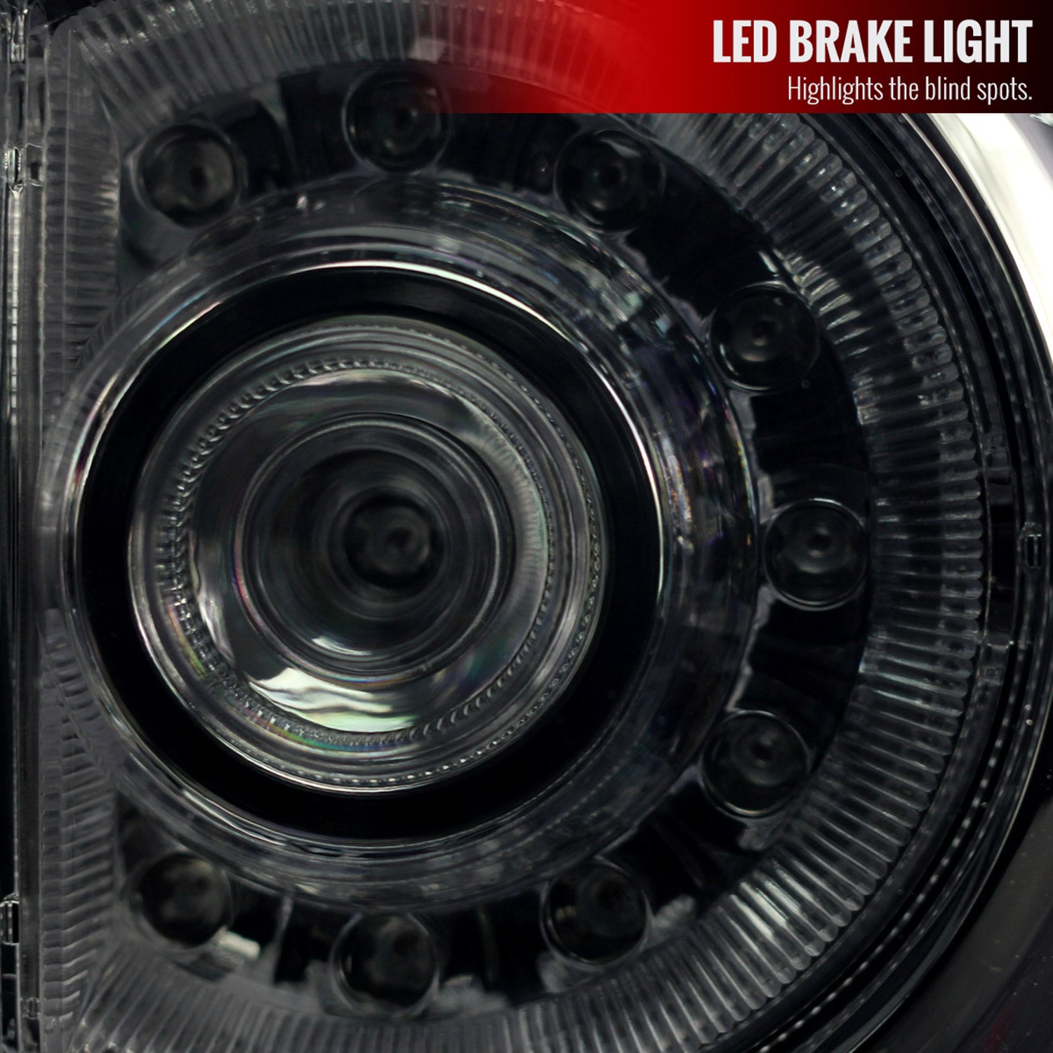 2005-2015 Toyota Tacoma LED Tail Lights Chrome Housing/Smoke Lens