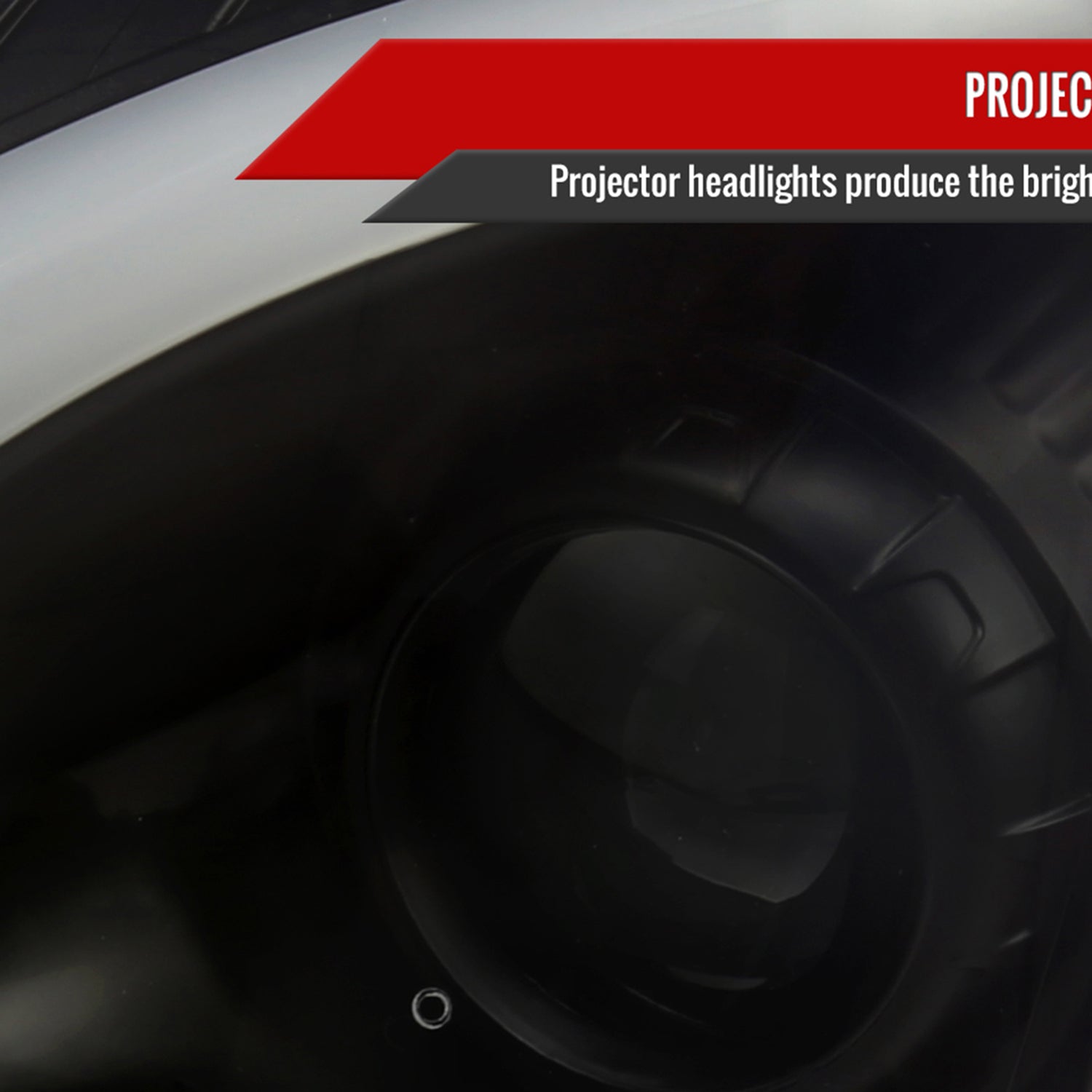 2008-2014 Cadillac CTS Sequential LED Bar Projector Headlights Matt Smoke