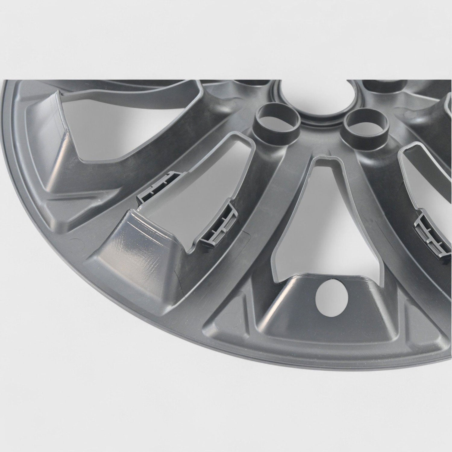 2020-2023 Jeep Cherokee Wheel Cover Hubcaps Set Gloss Black 8Pcs PP