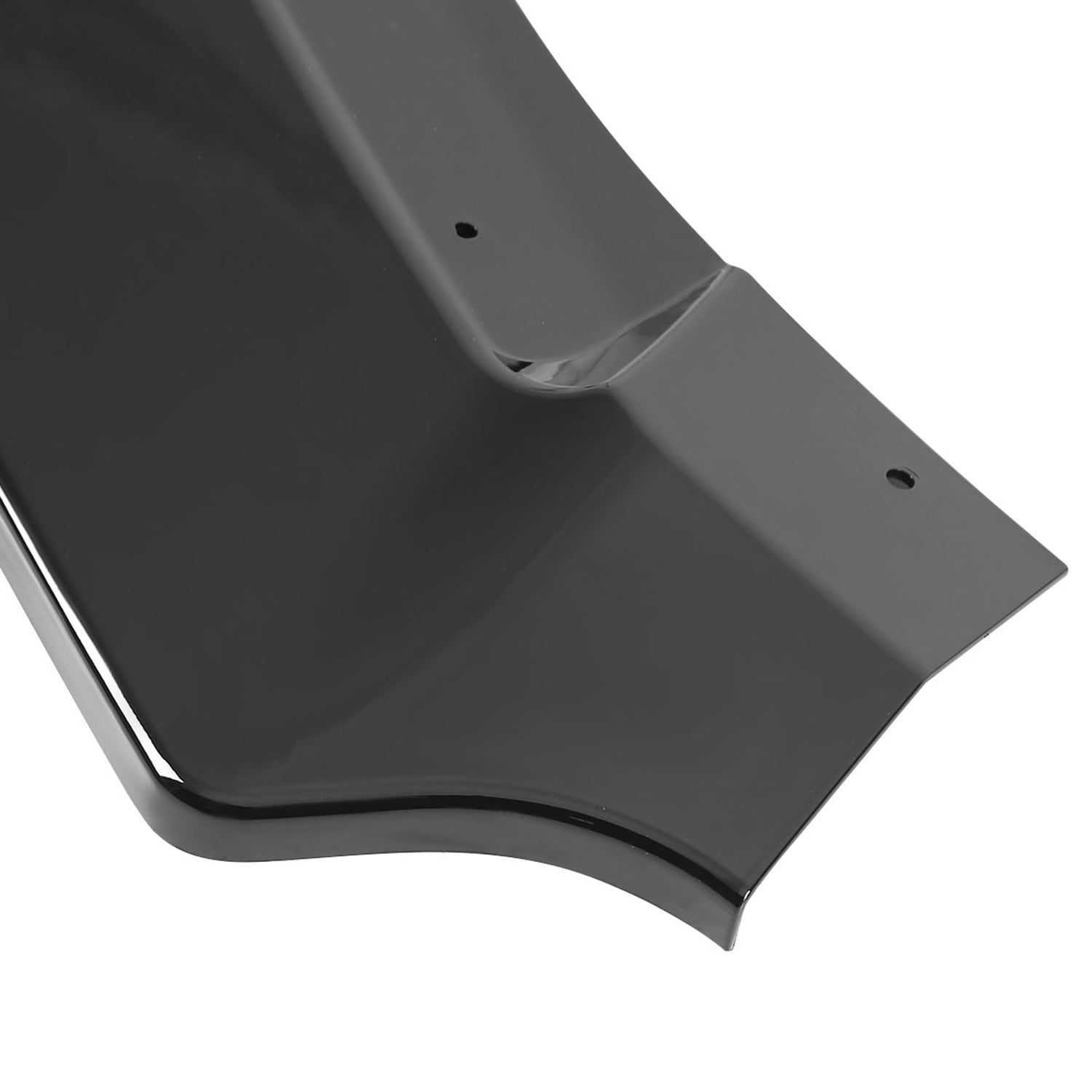 2016-2018 Honda Civic Sedan Glossy Black Polypropylene 3Pcs Bumper Lip