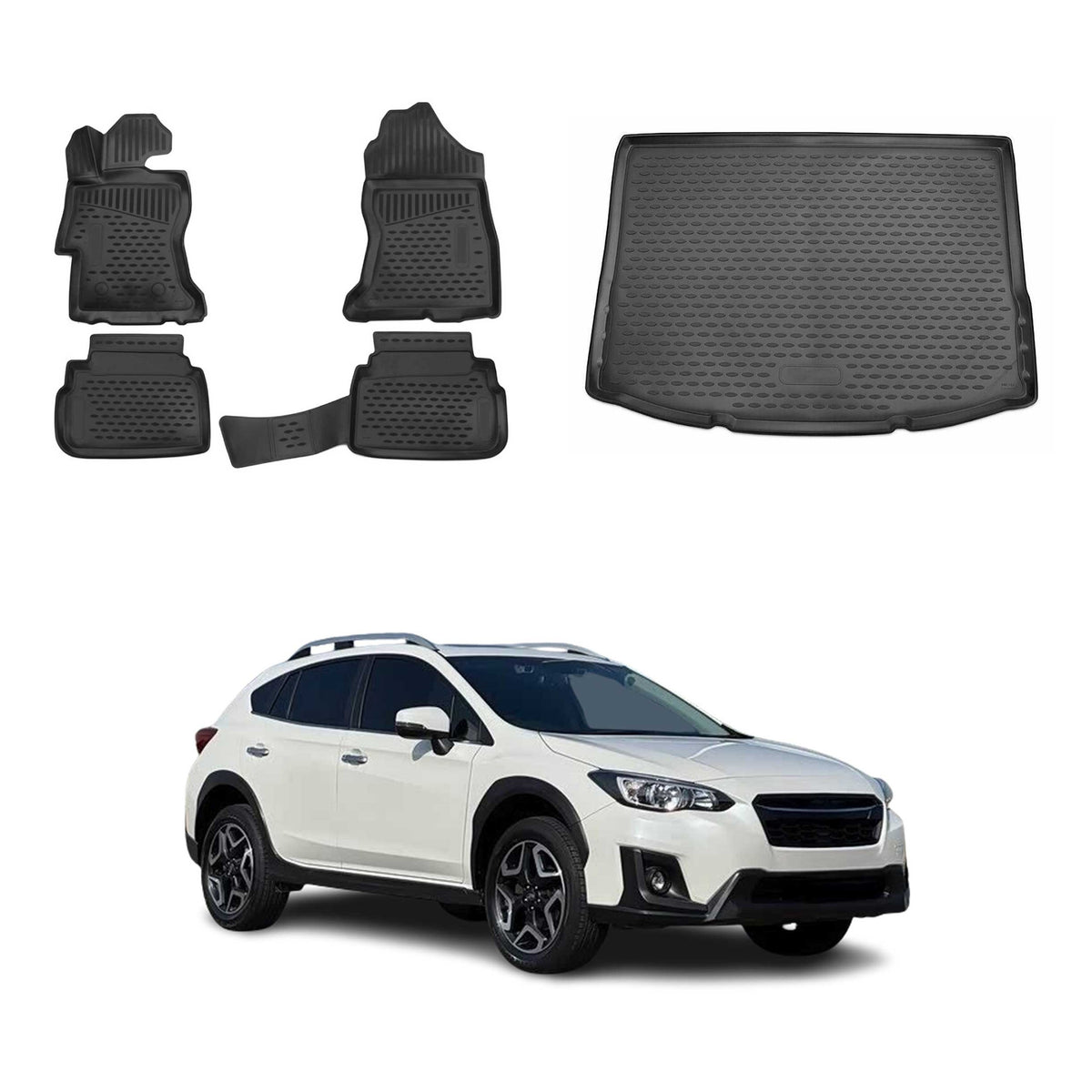 OMAC Floor Mats & Cargo Liners for Subaru XV Crosstrek 2016-2026