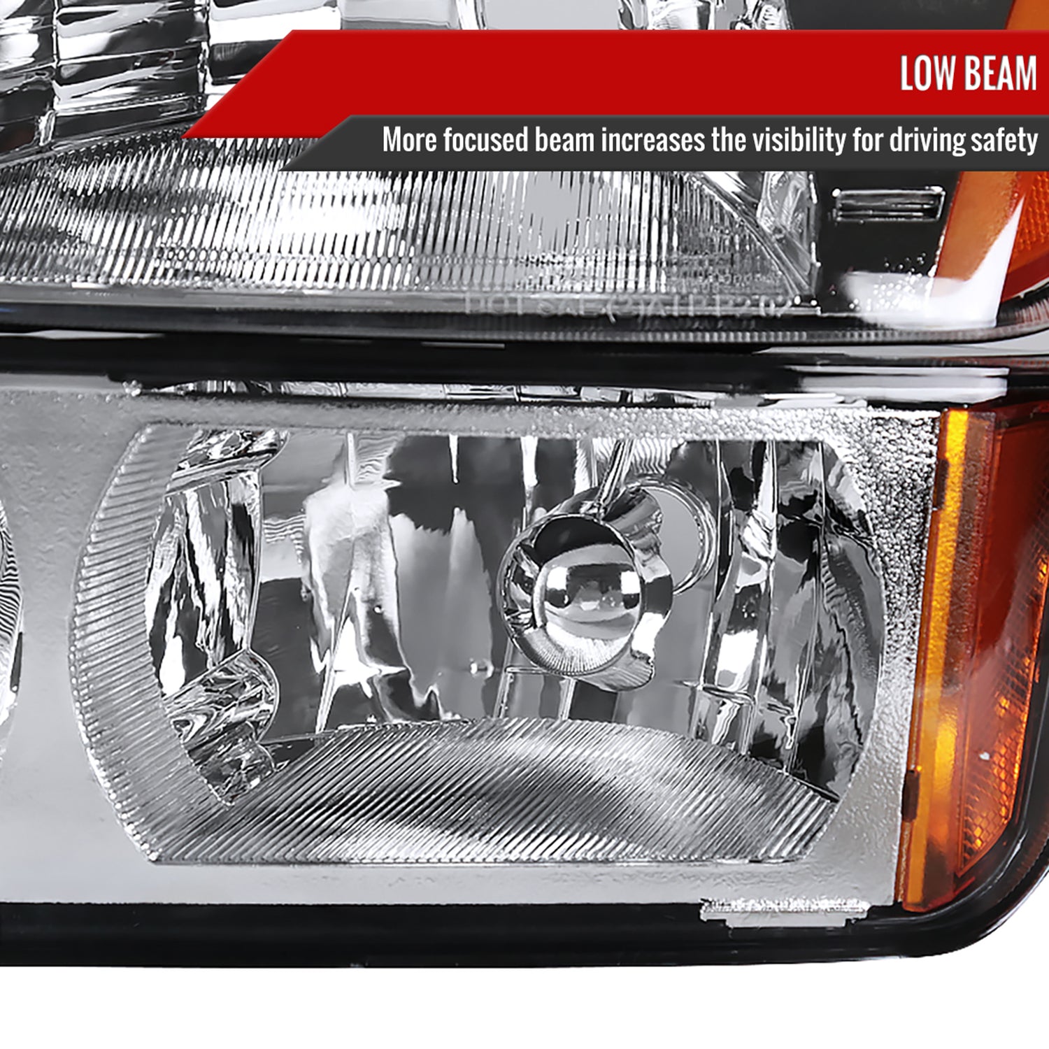 2002-2006 Chevy Avalanche 1500/2500 Factory Headlights Bumper Signal Lights