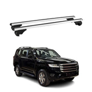 2024-2025 Toyota Land Cruiser J250 Roof Rack Cross Bars Carrier Silver