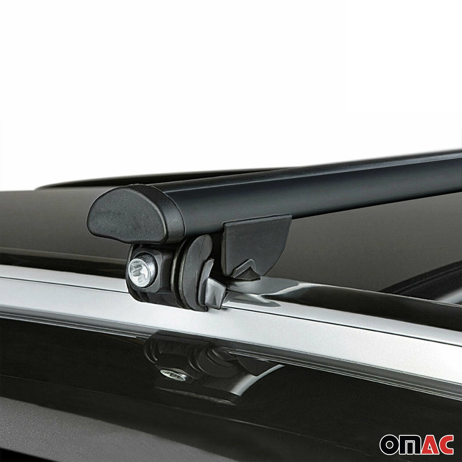 2021-2026 BMW iX3 G08 Roof Rack Cross Bars Luggage Lbs Black 2 Pcs