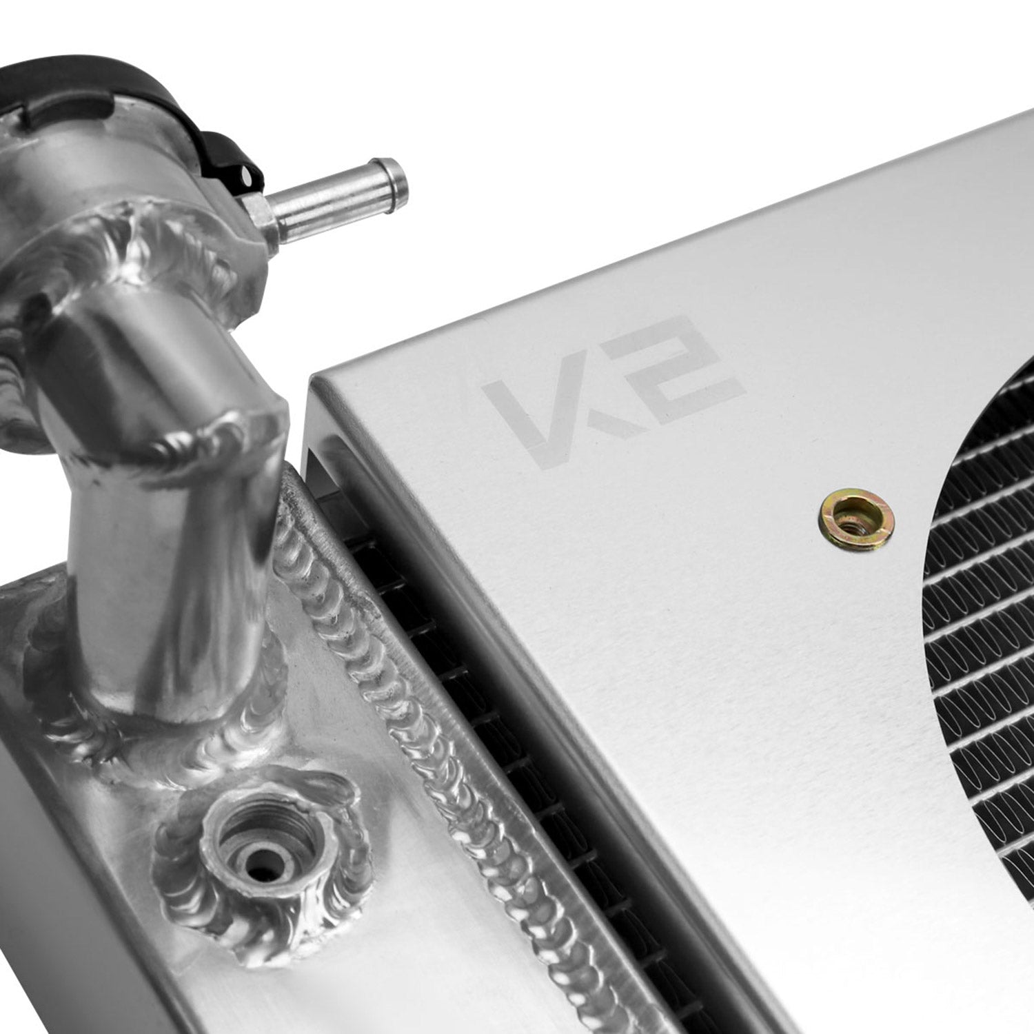 1991-2001 Jeep Cherokee/Comanche 2.5L/4.0L 3 Row Radiator with Fan Shroud