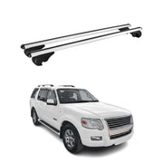 Lockable Roof Racks Cross Bars Carrier for Ford Explorer 2006-2010 TÜV Gray 2x