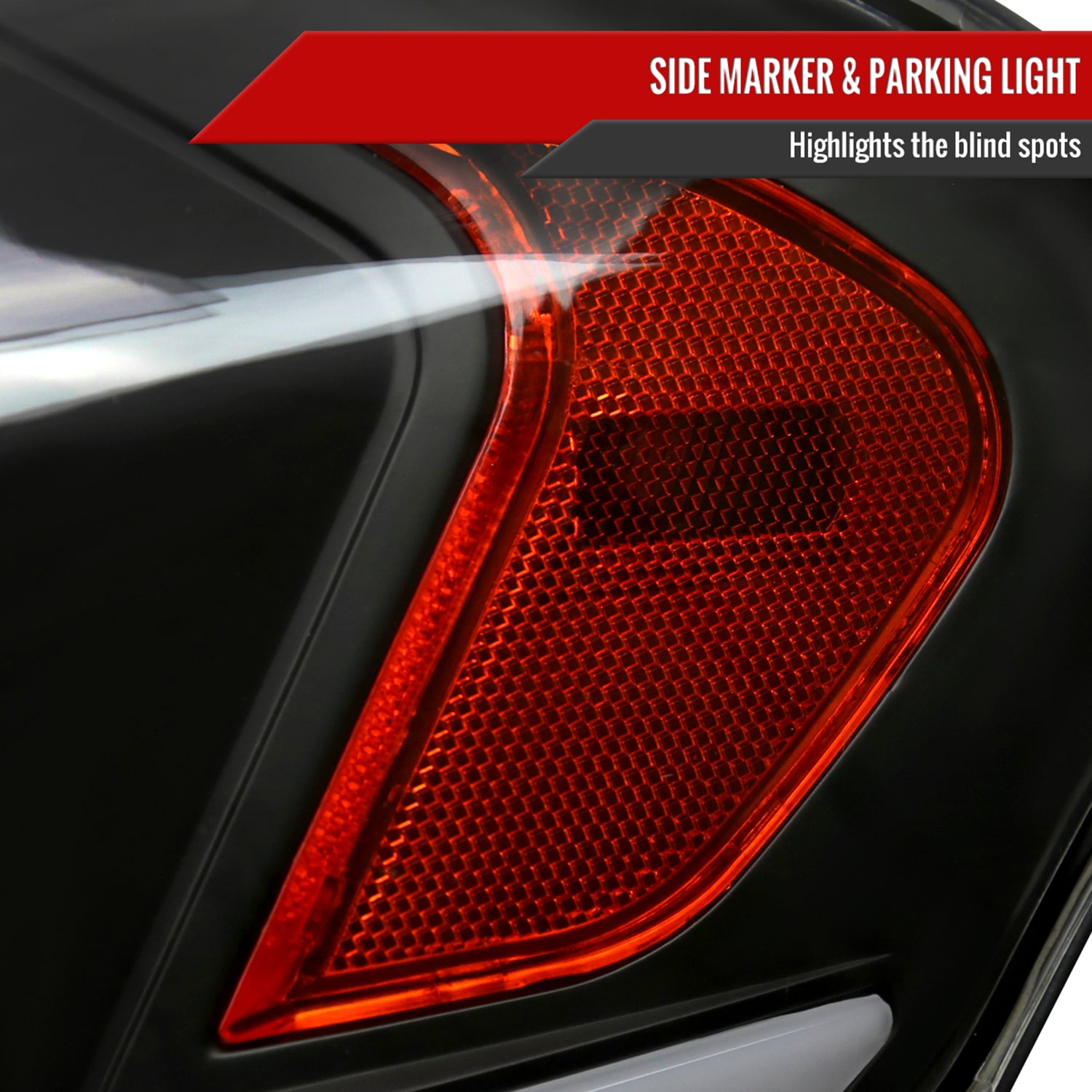 2006-2013 Chevy Impala/Impala Limited/Monte Carlo LED Factory Headlights Black