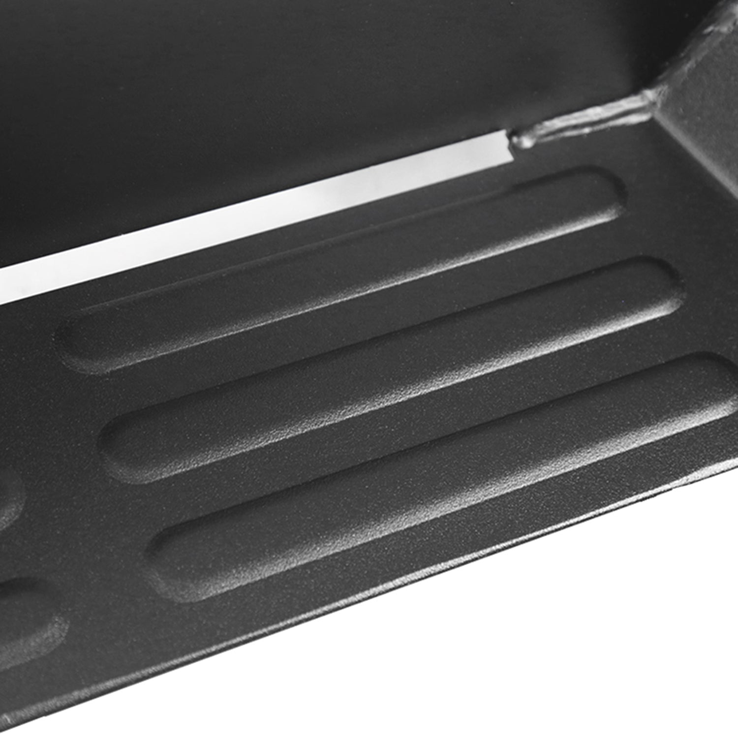 2017-2021 Ford F-250/F-350 Black Heavy Duty Steel Rear Step Bumper