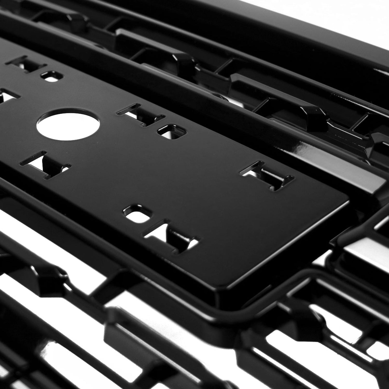 2019-2020 GMC Sierra 1500 Glossy Black ABS Mesh Grille