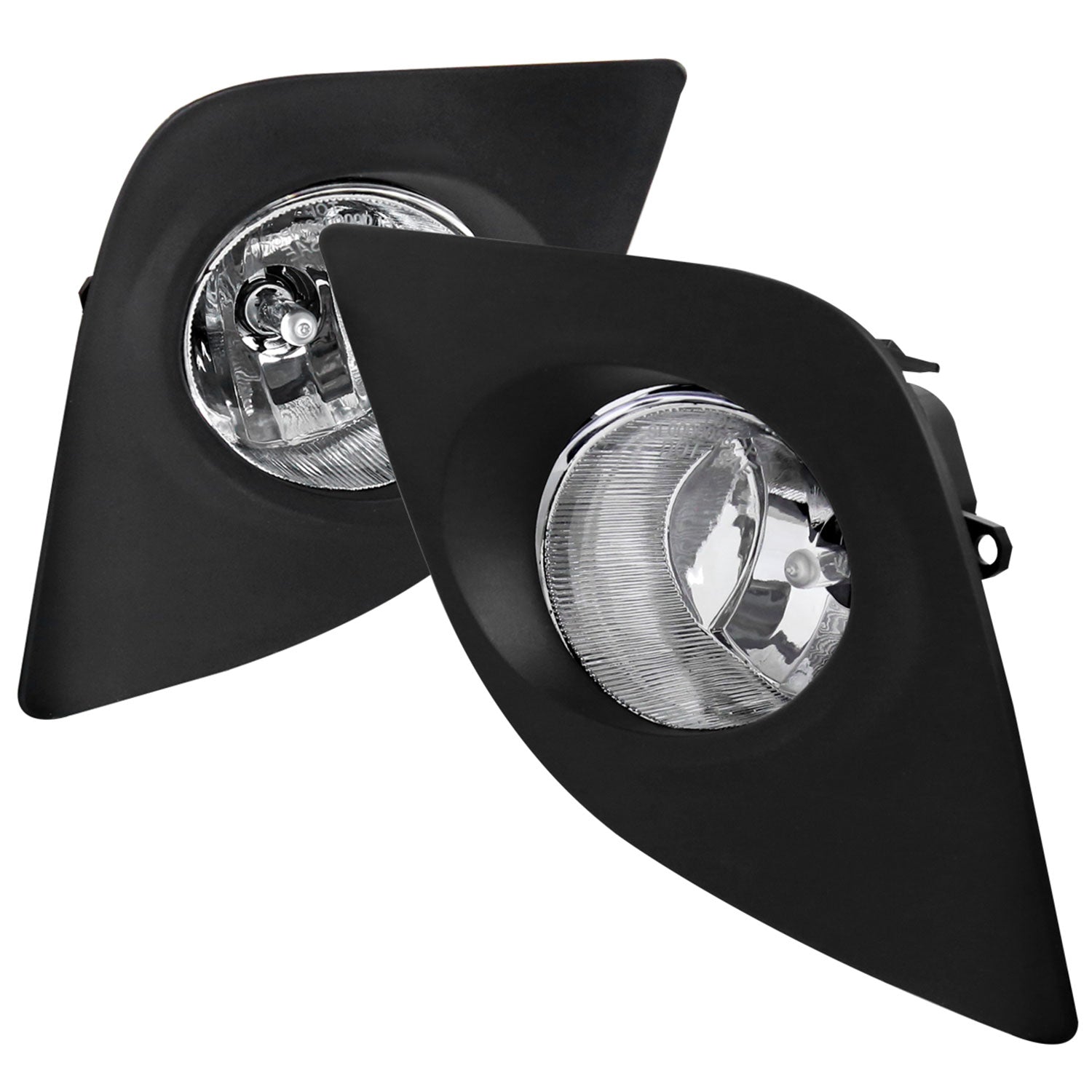 2014-2016 Toyota Corolla H16 Fog Lights Kit Chrome Housing/Clear Lens