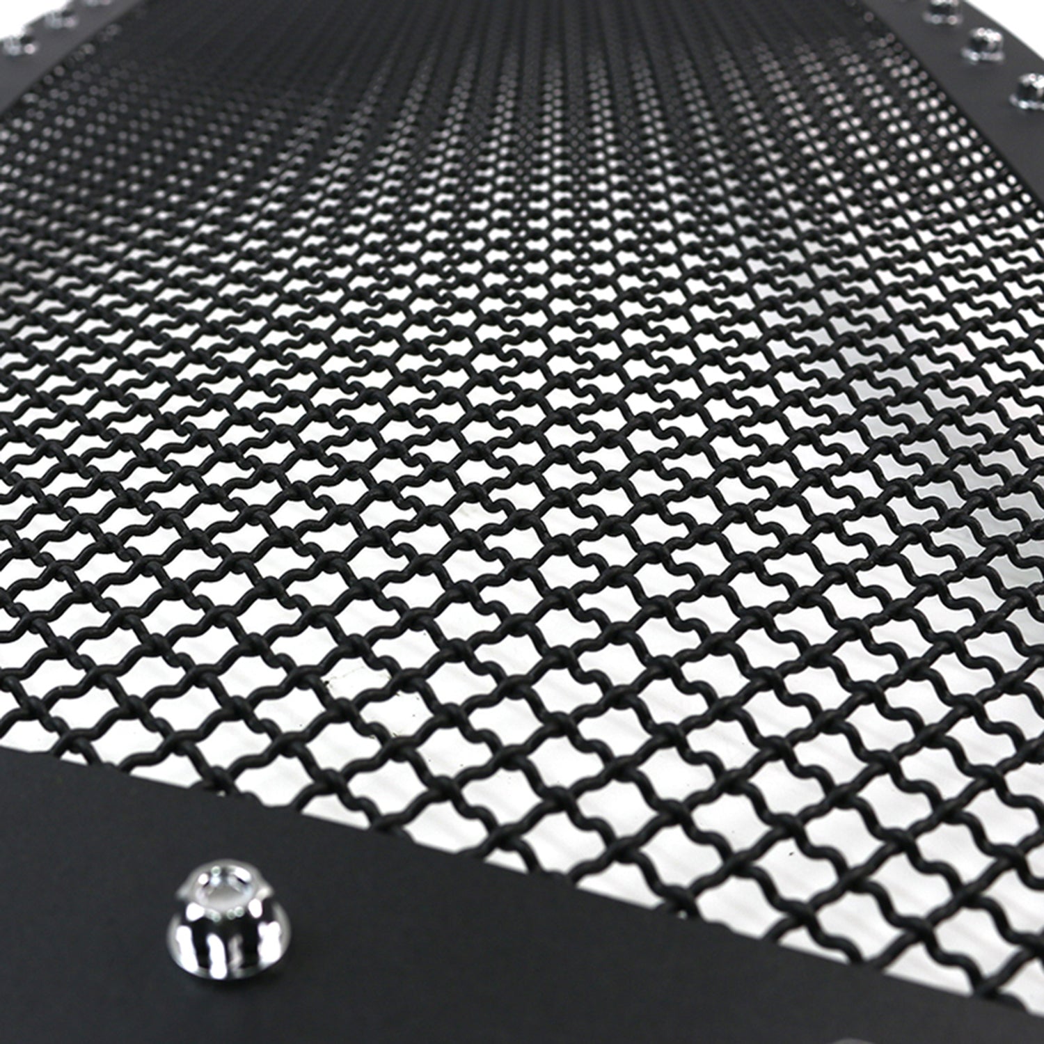 2013-2018 RAM 1500 1500 Rivet Style Black Stainless Steel Mesh Grille Insert