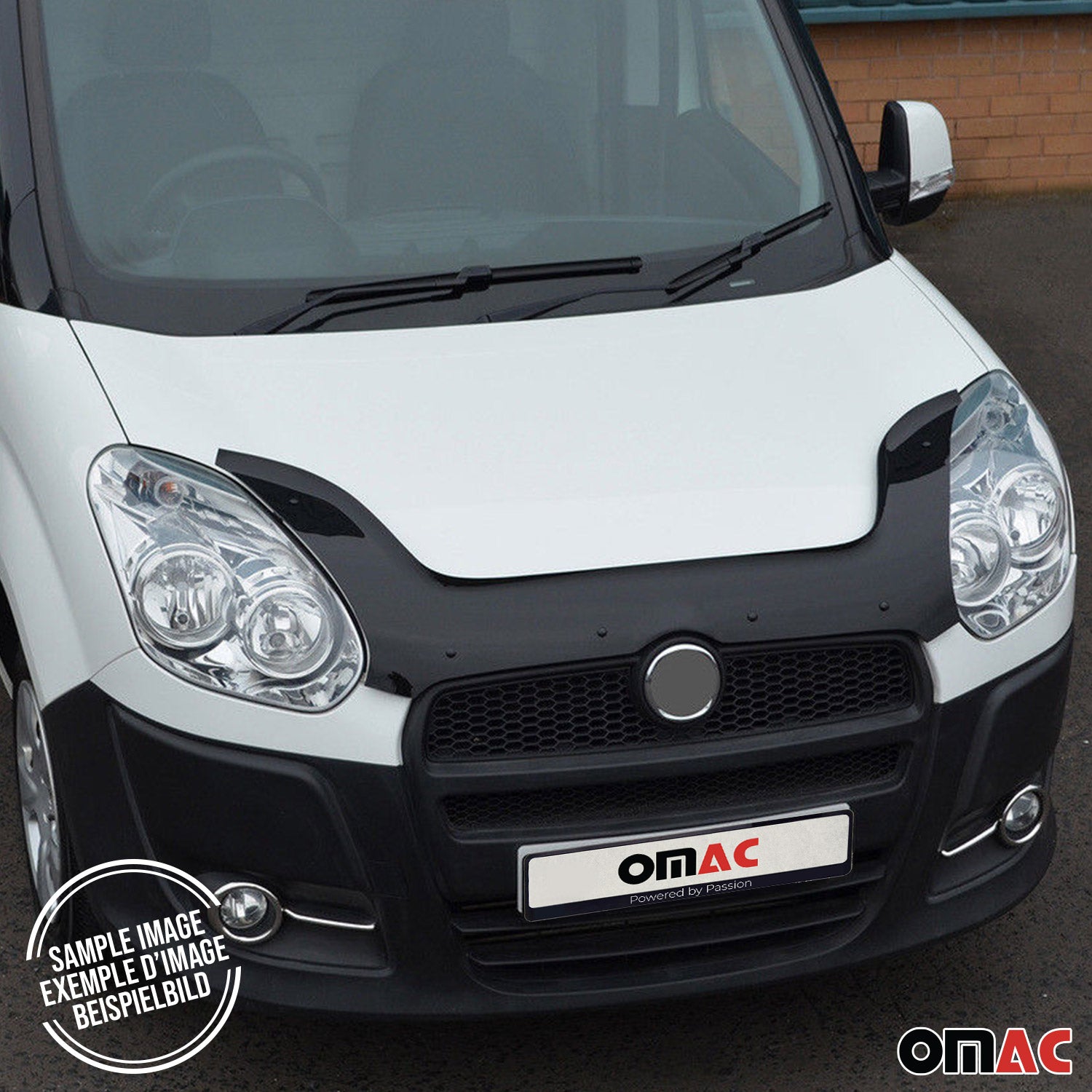 2018-2022 Mitsubishi Eclipse Cross Pre-FL Front Bug Shield Hood Deflector 1 Pc Smoke