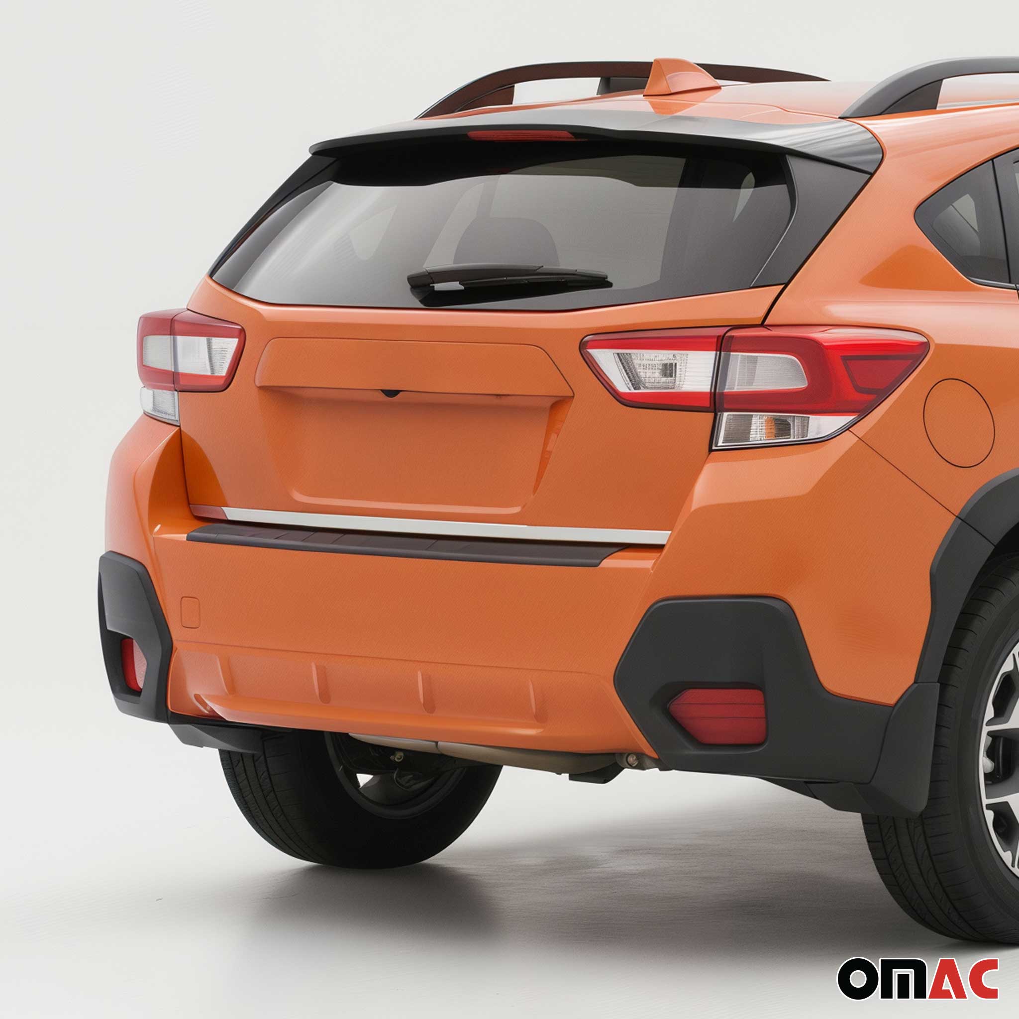 2018-2023 Subaru Crosstrek Rear Trunk Molding Trim Stainless Steel Silver