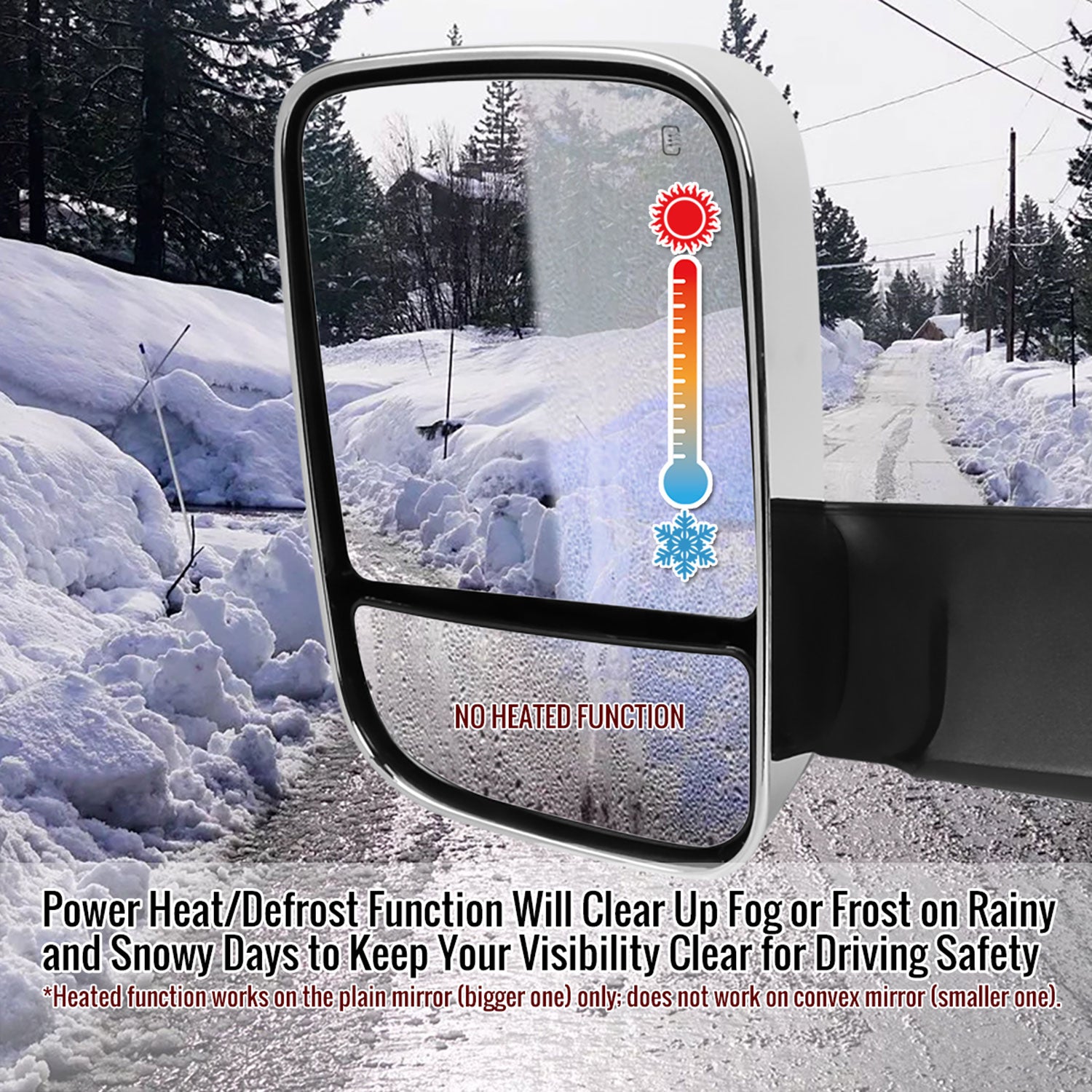 2013-2017 Dodge RAM 1500/2500/3500 Auto-Fold Heated & Manual Towing Mirrors