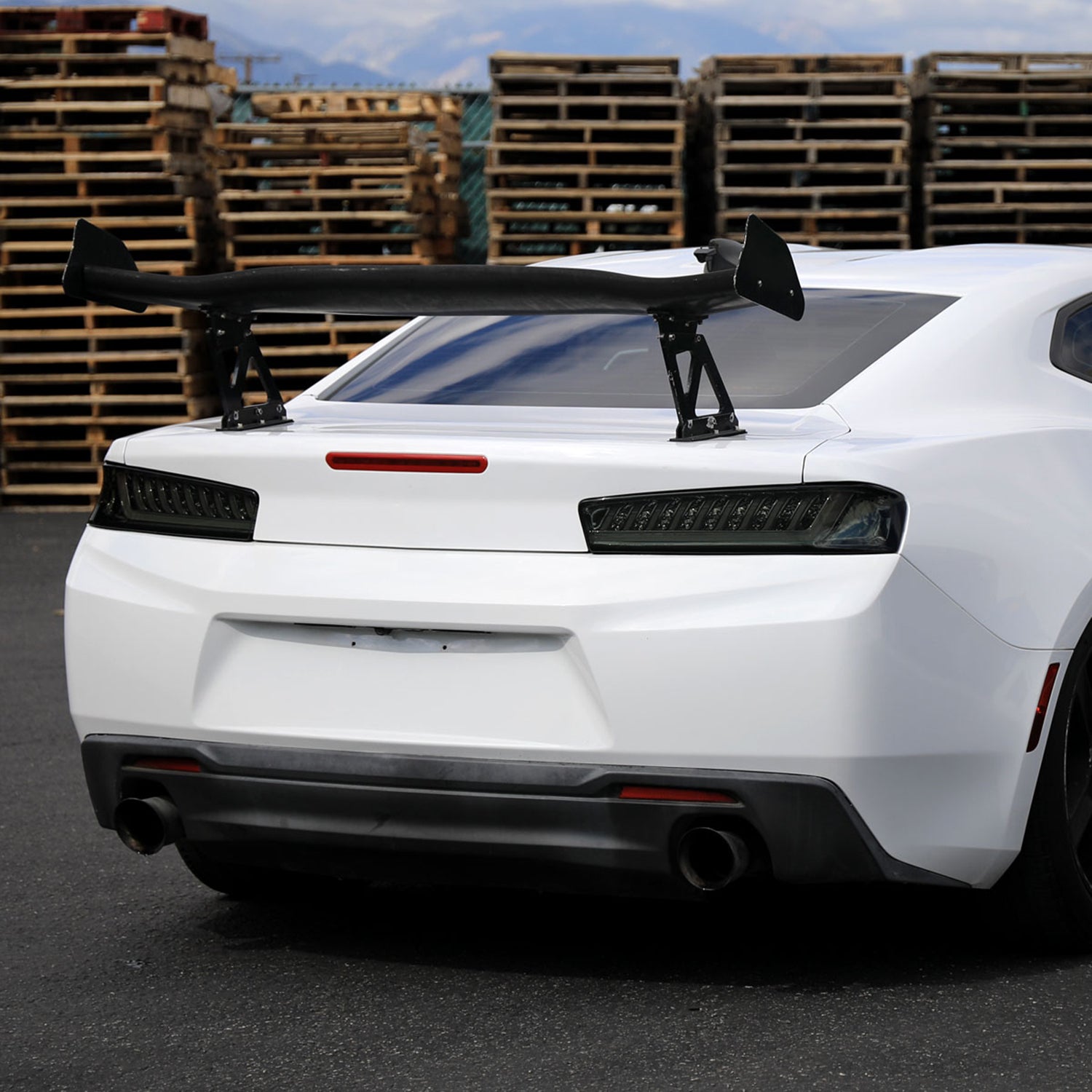 2016-2018 Chevy Camaro Sequential LED Tail Lights Chrome Housing/Smoke Lens