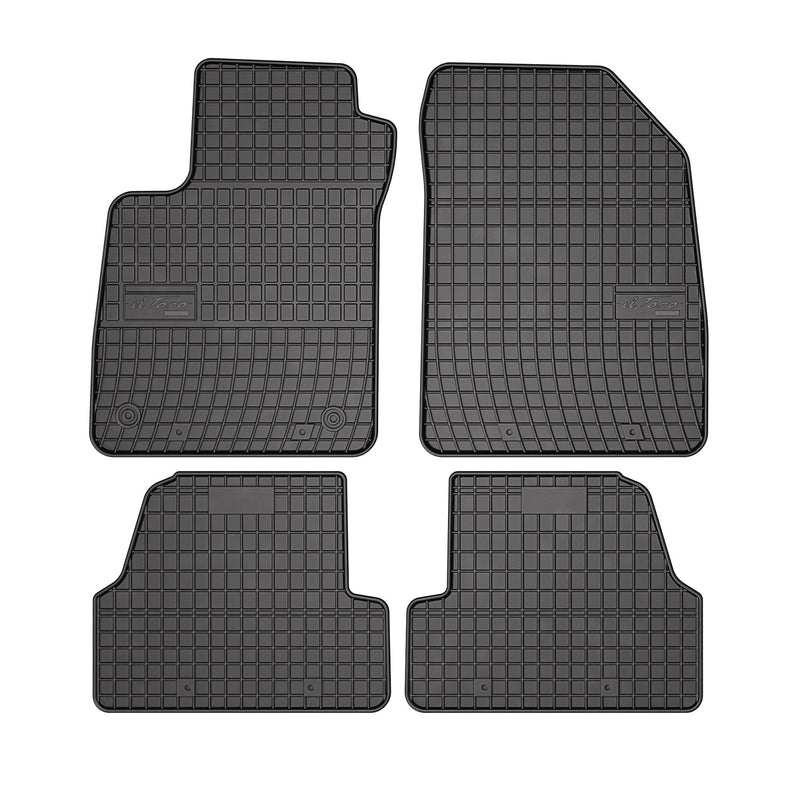 2013-2022 Buick Encore OMAC Floor Matss Liner Black Rubber All-Weather 4Pcs