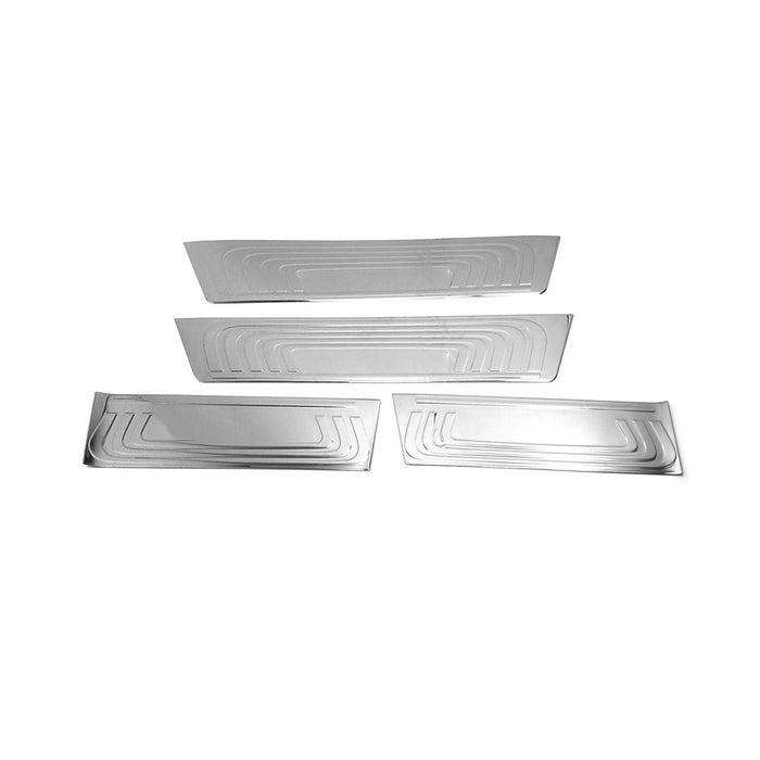 Door Sill Scuff Plate Scratch Protector for Mercedes Metris 2016-2024 Steel 4x