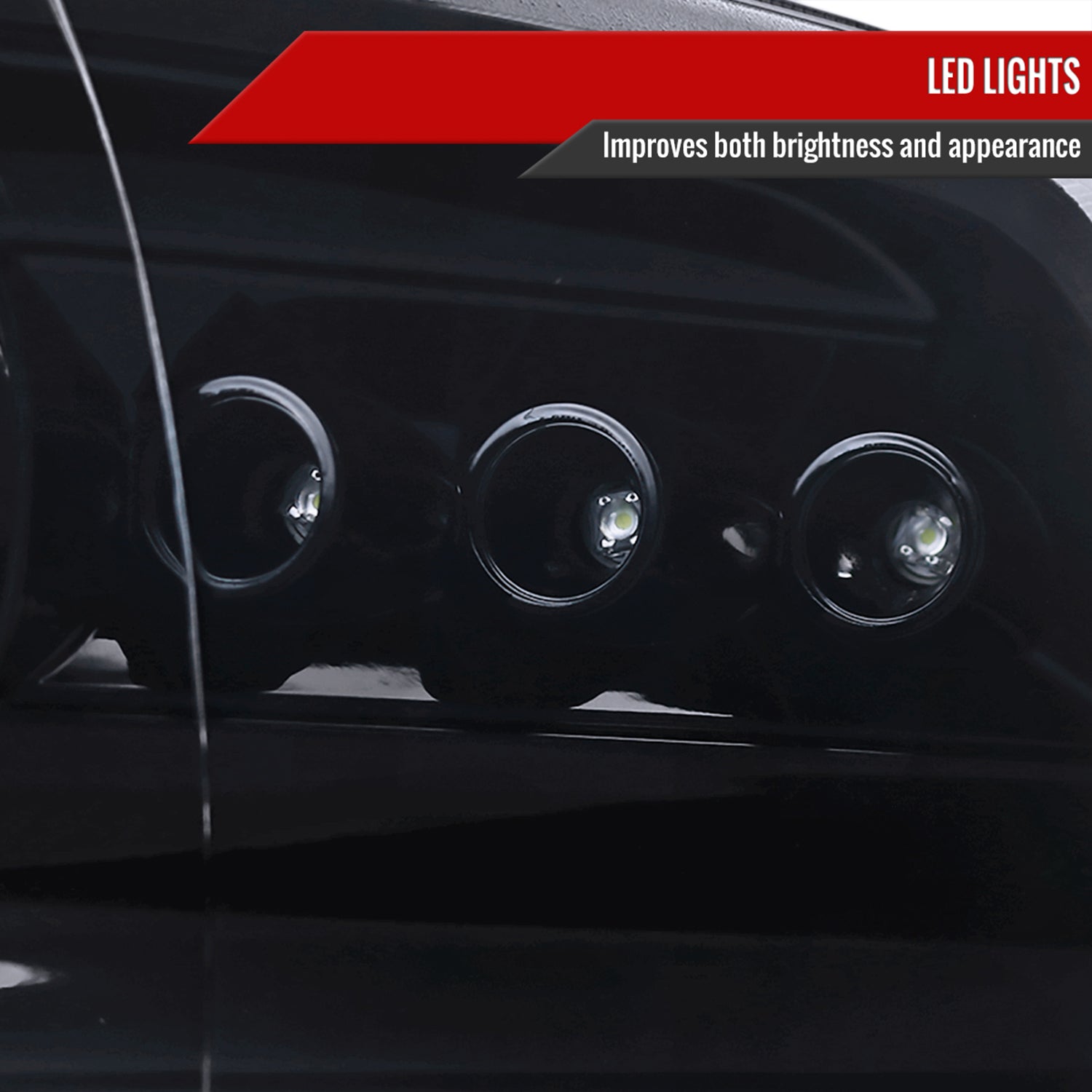 2009-2018 Dodge RAM 1500 / RAM 2500 3500 Dual Halo Headlights Smoke