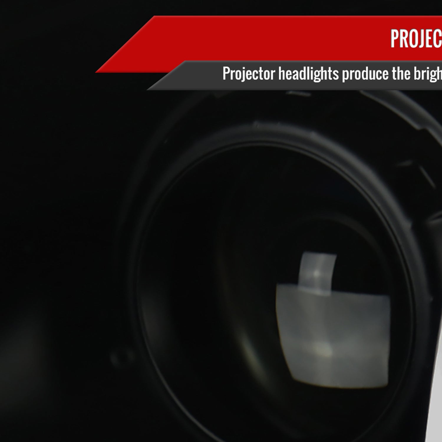 2008-2014 Cadillac CTS SMD LED Light Strip Projector Headlights Black/Smoke