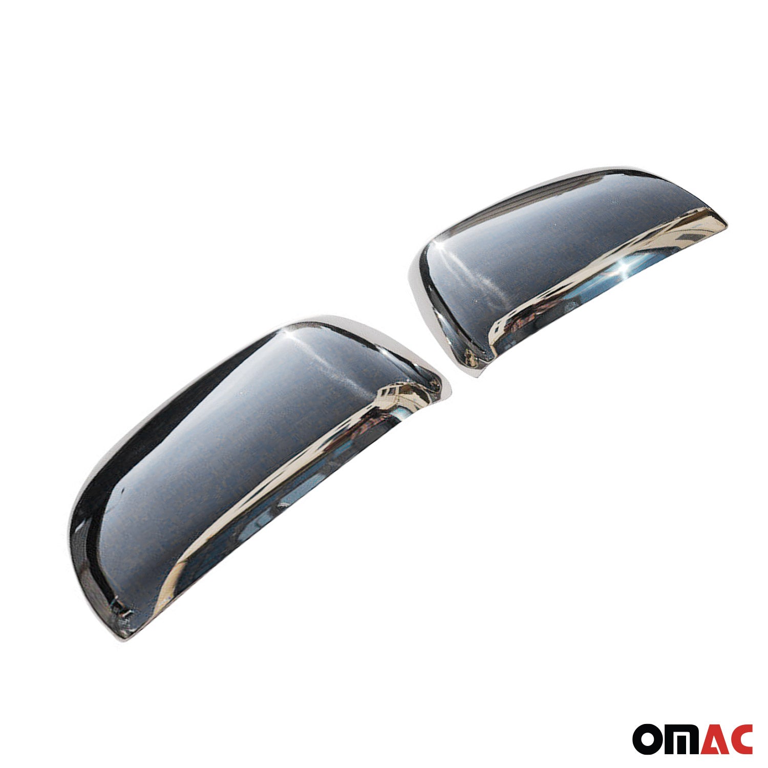 2006-2009 Toyota RAV4 Side Mirror Cover Caps Stainless Steel Silver 2 Pcs