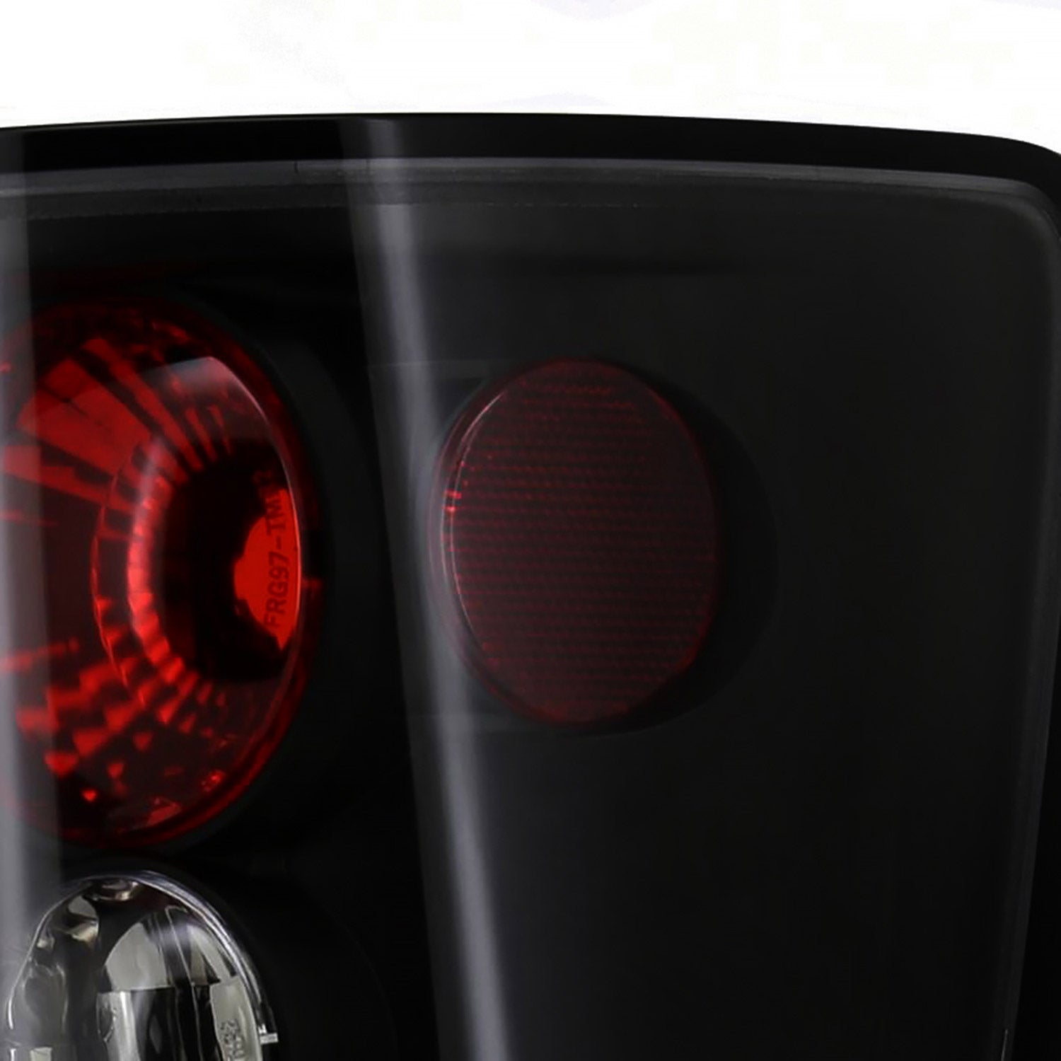 2005-2010 Honda Ridgeline Tail Lights Matte Black Housing/Clear Lens