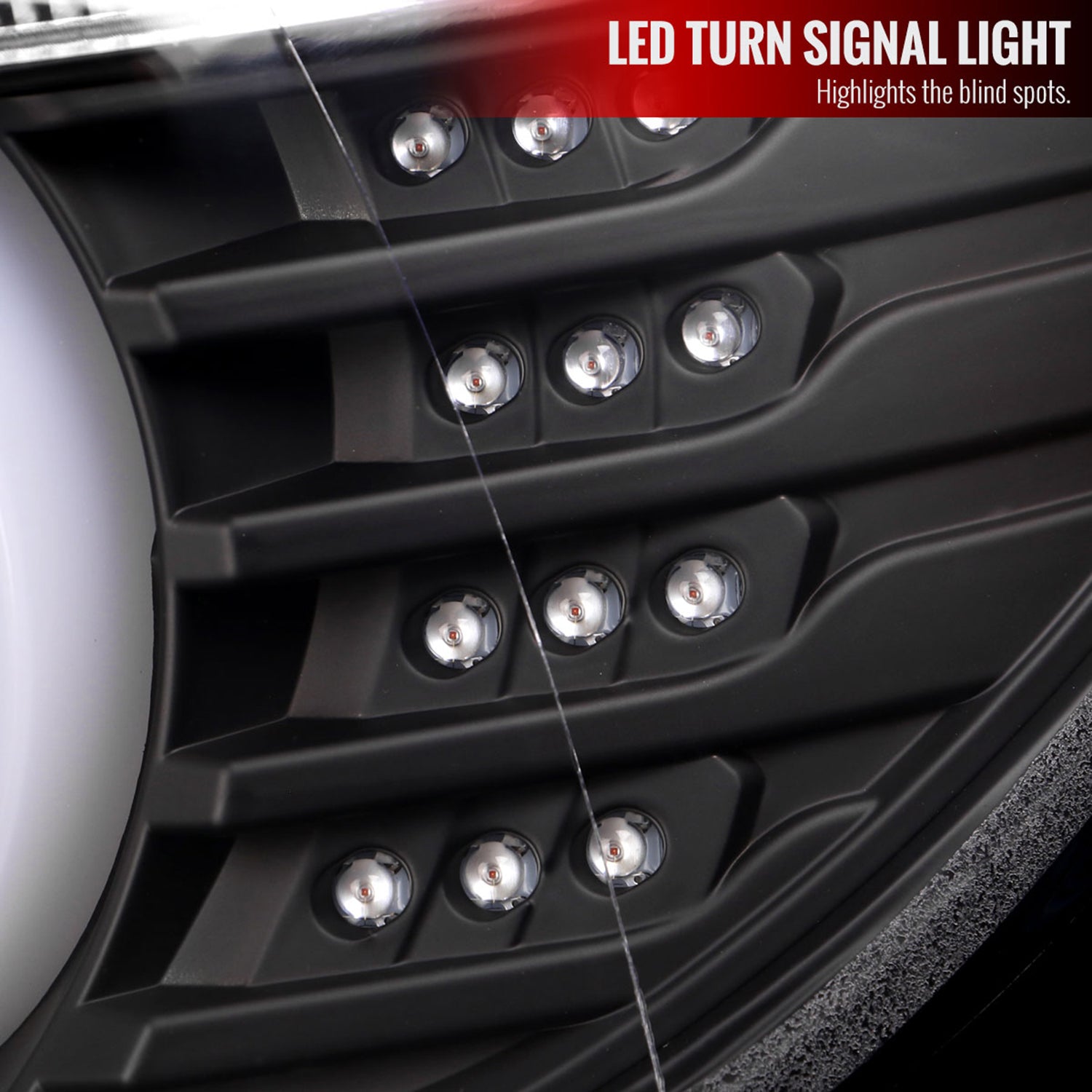 2012-2015 BMW F30 3 Series Sedan Dual LED Headlights LED Signal Matte Black