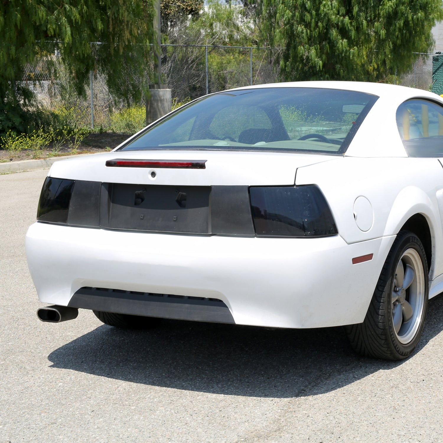 1999-2004 Ford Mustang Sequential LED Tail Lights - RS Chrome/Smoke Lens