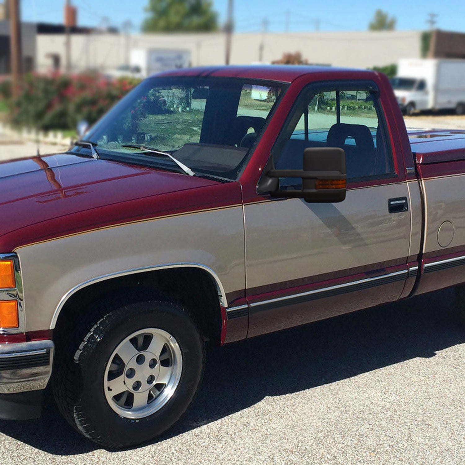 1988-2000 Chevy C/K Tahoe Yukon/Suburban Heated Towing Mirrors LED Turn Signal