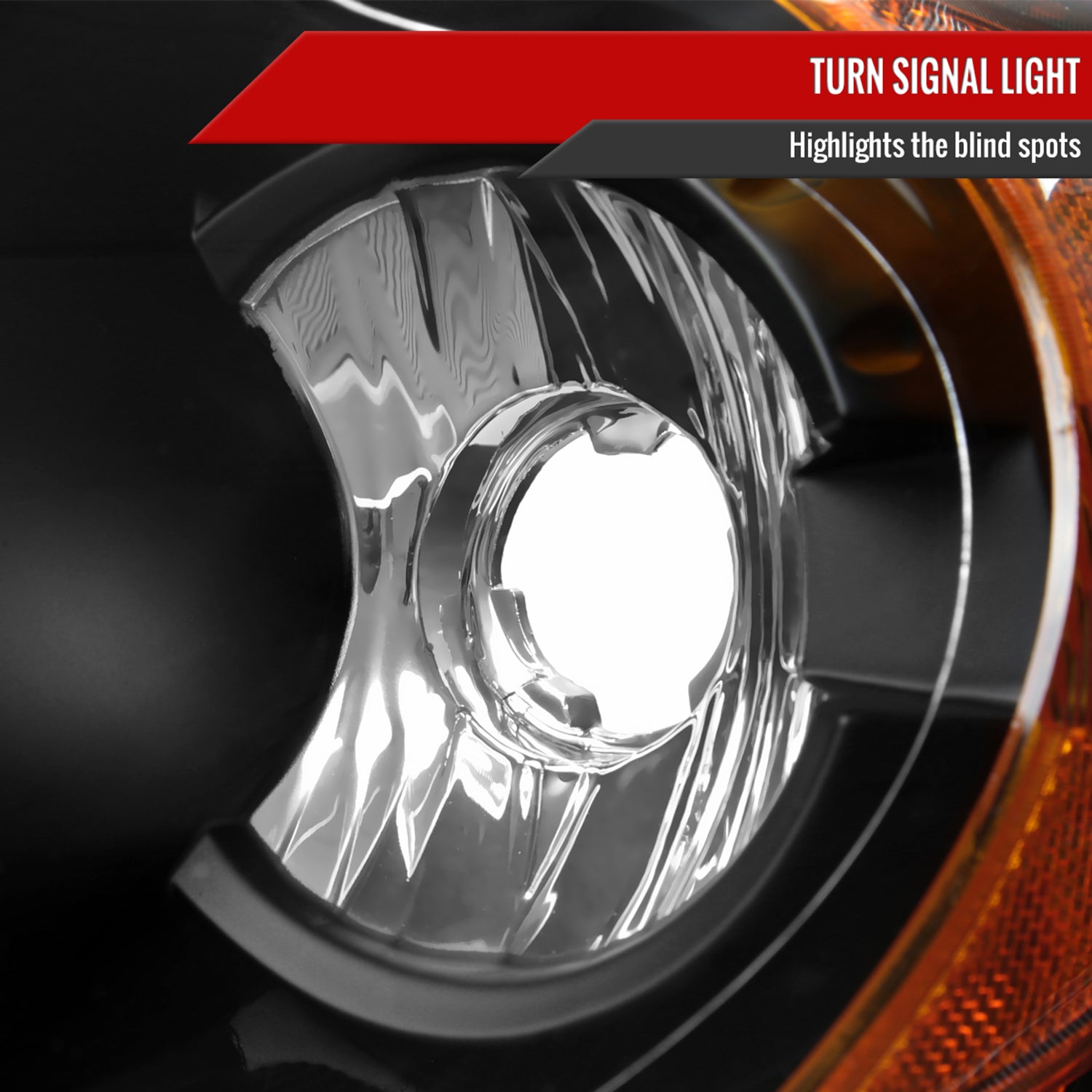 2005-2007 Chrysler Town & Country Factory Replacement Headlights Matt Black